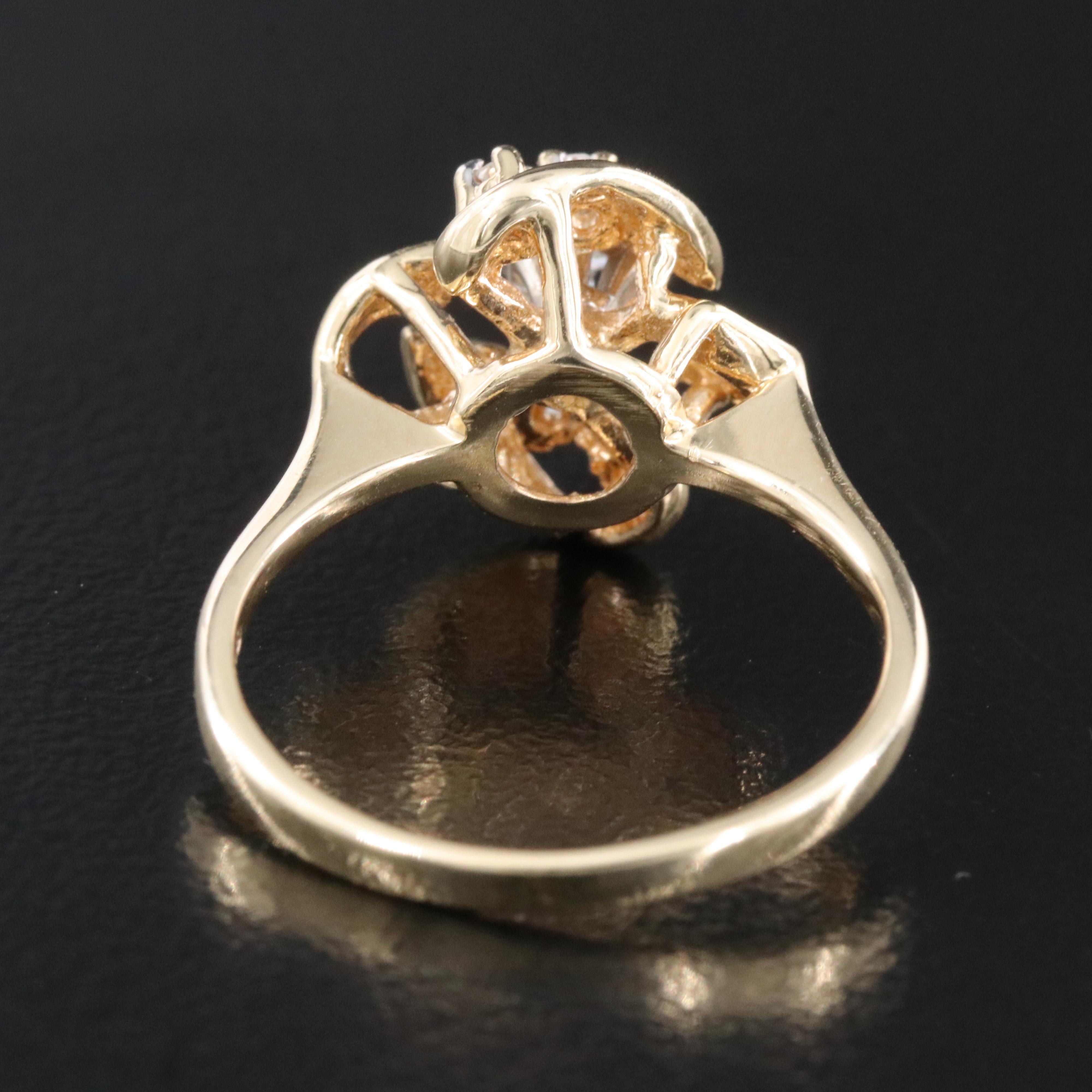 14K 0.15 CTW Diamond Ring