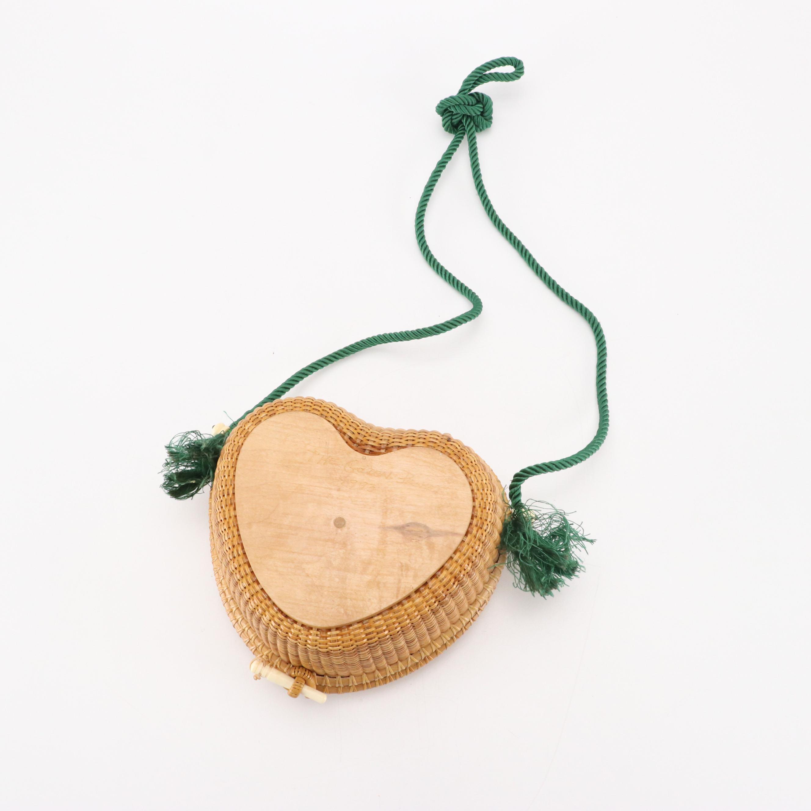 Anderson's Nantucket "The Golden Basket" with Eco-Ivory Scrimshaw