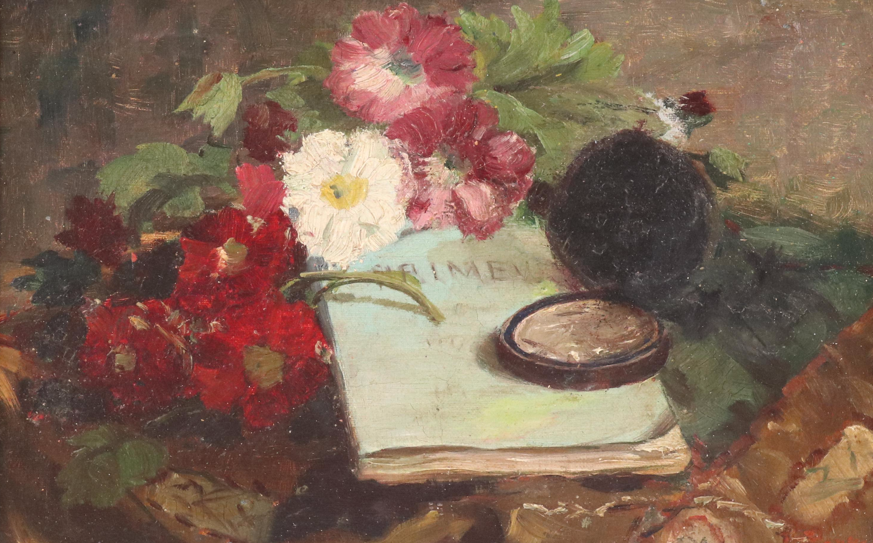 Still Life Oil Painting, Late 20th Century
