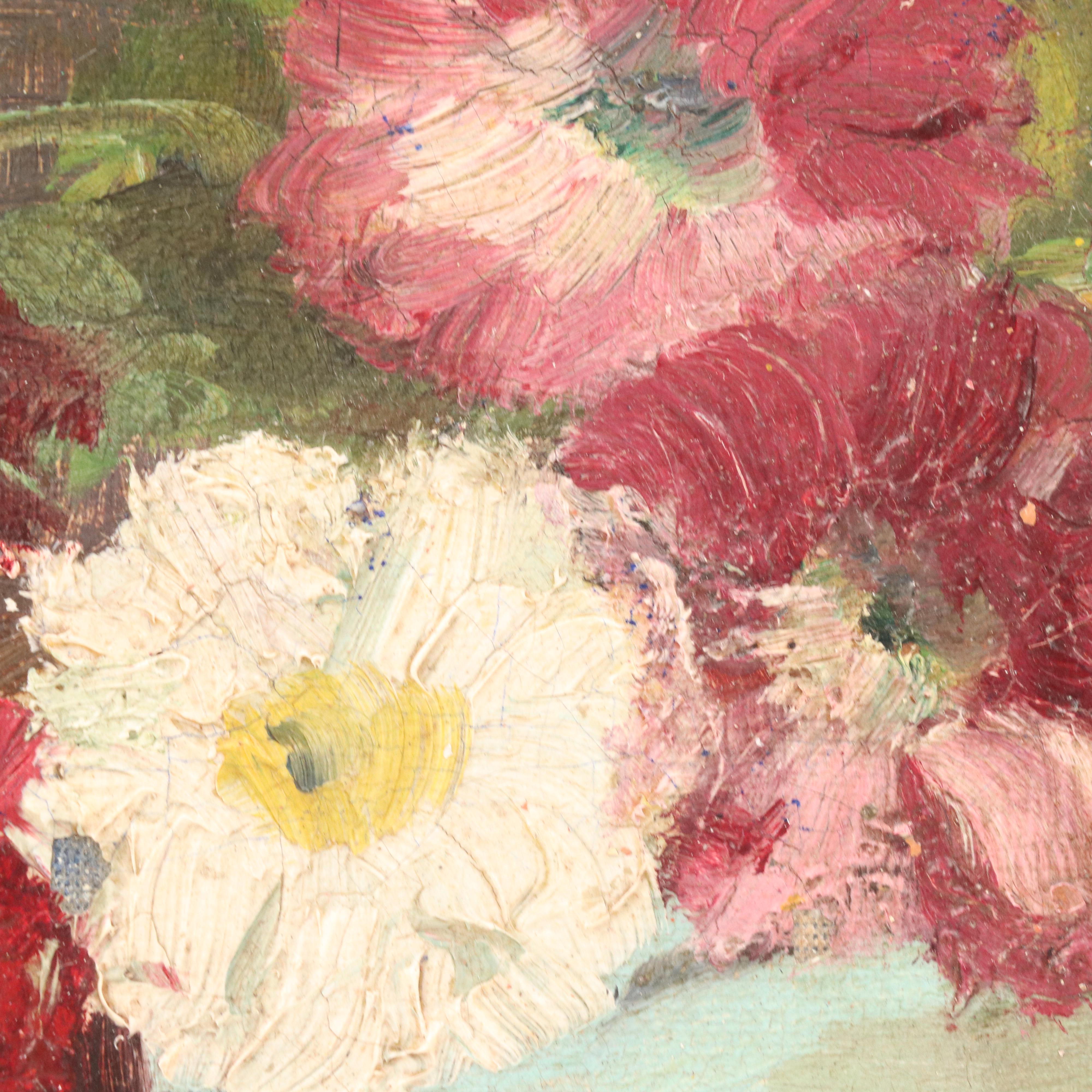 Still Life Oil Painting, Late 20th Century