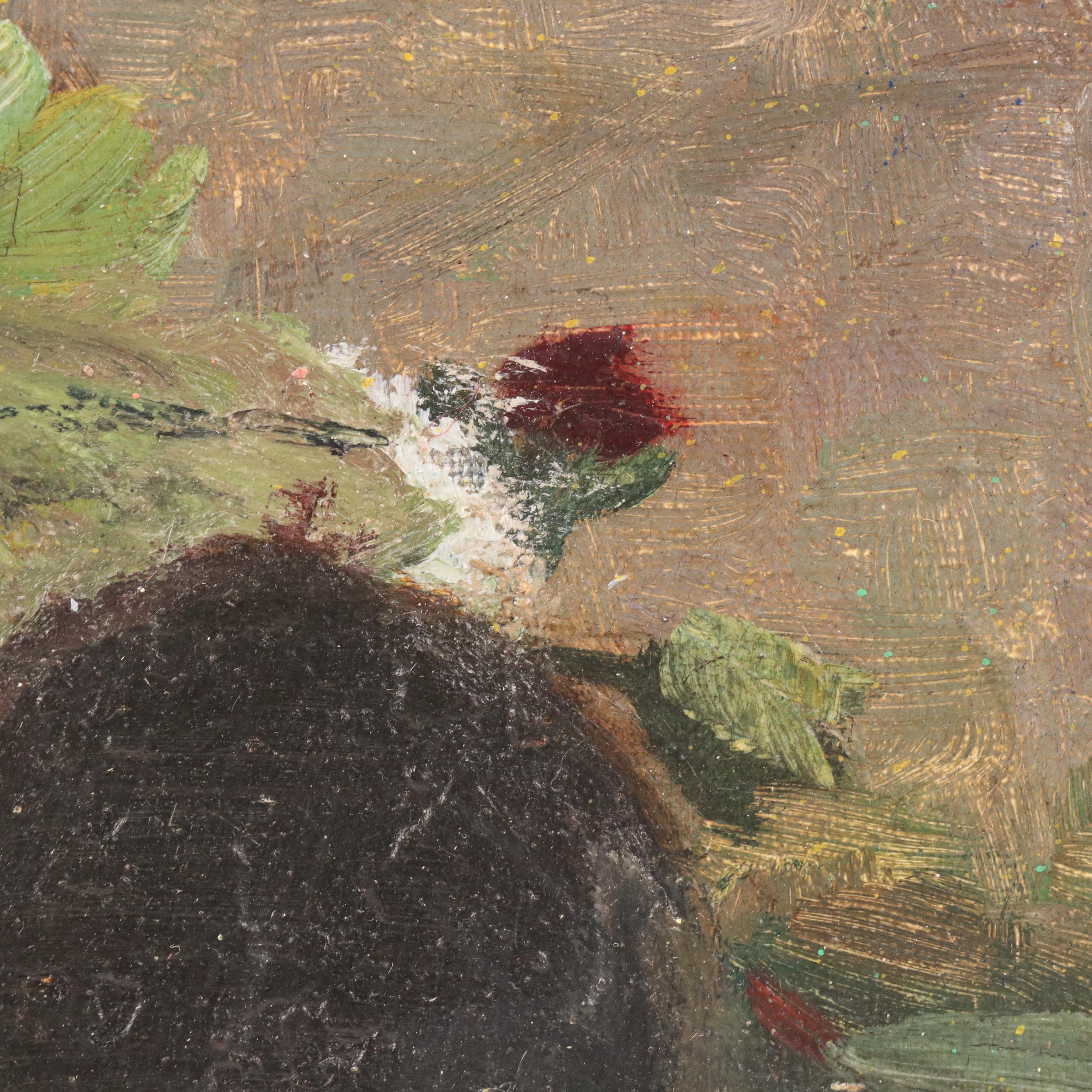 Still Life Oil Painting, Late 20th Century