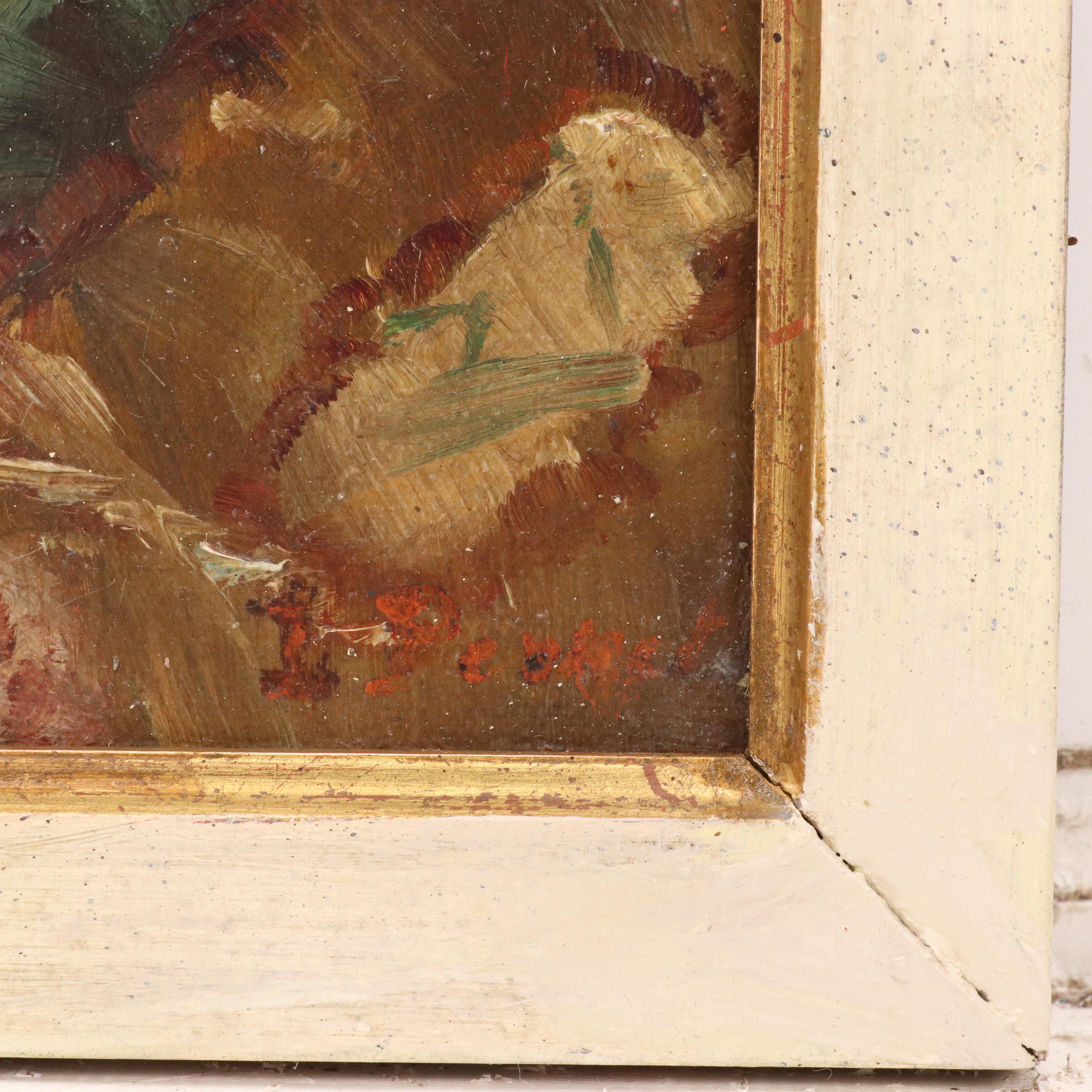 Still Life Oil Painting, Late 20th Century