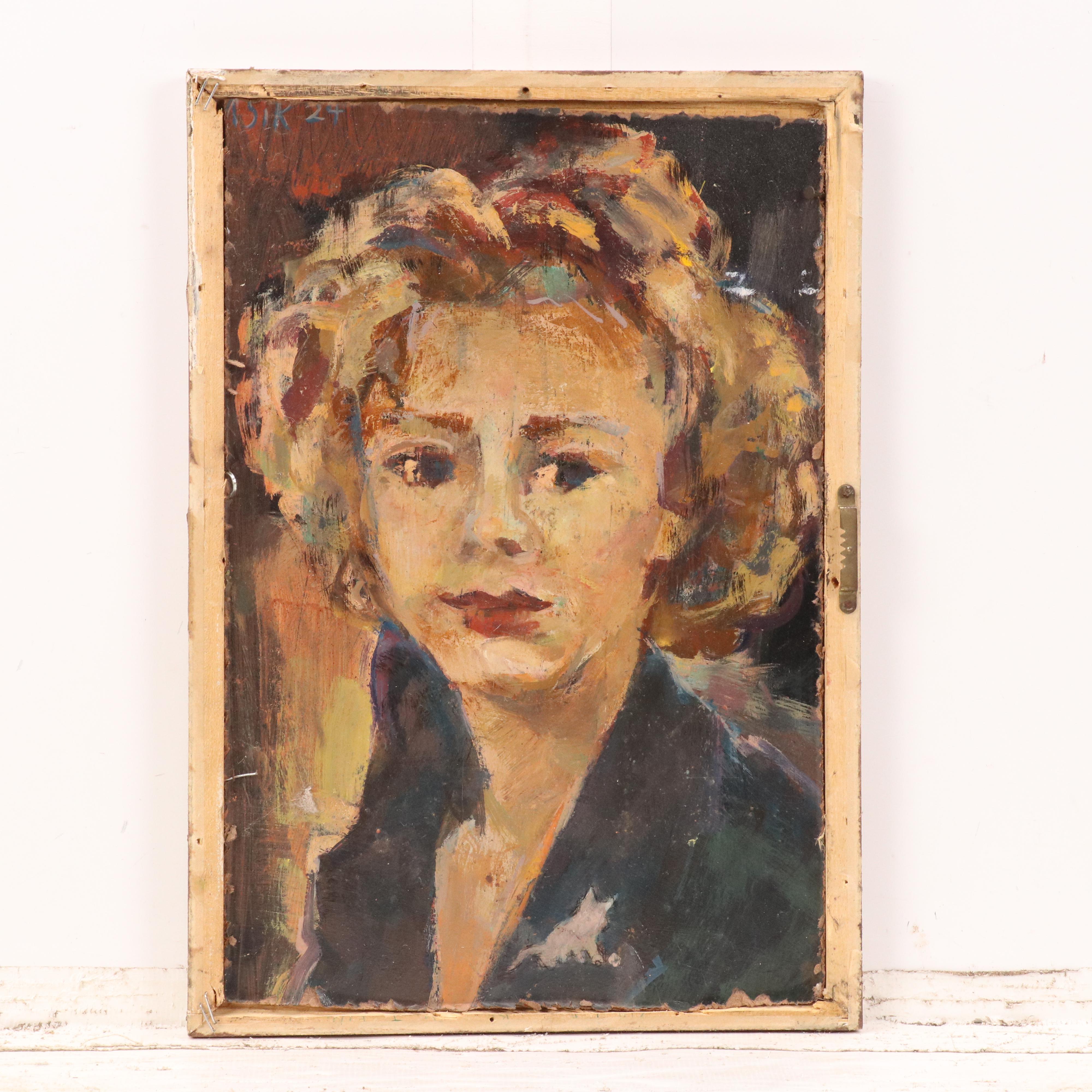 Still Life Oil Painting, Late 20th Century