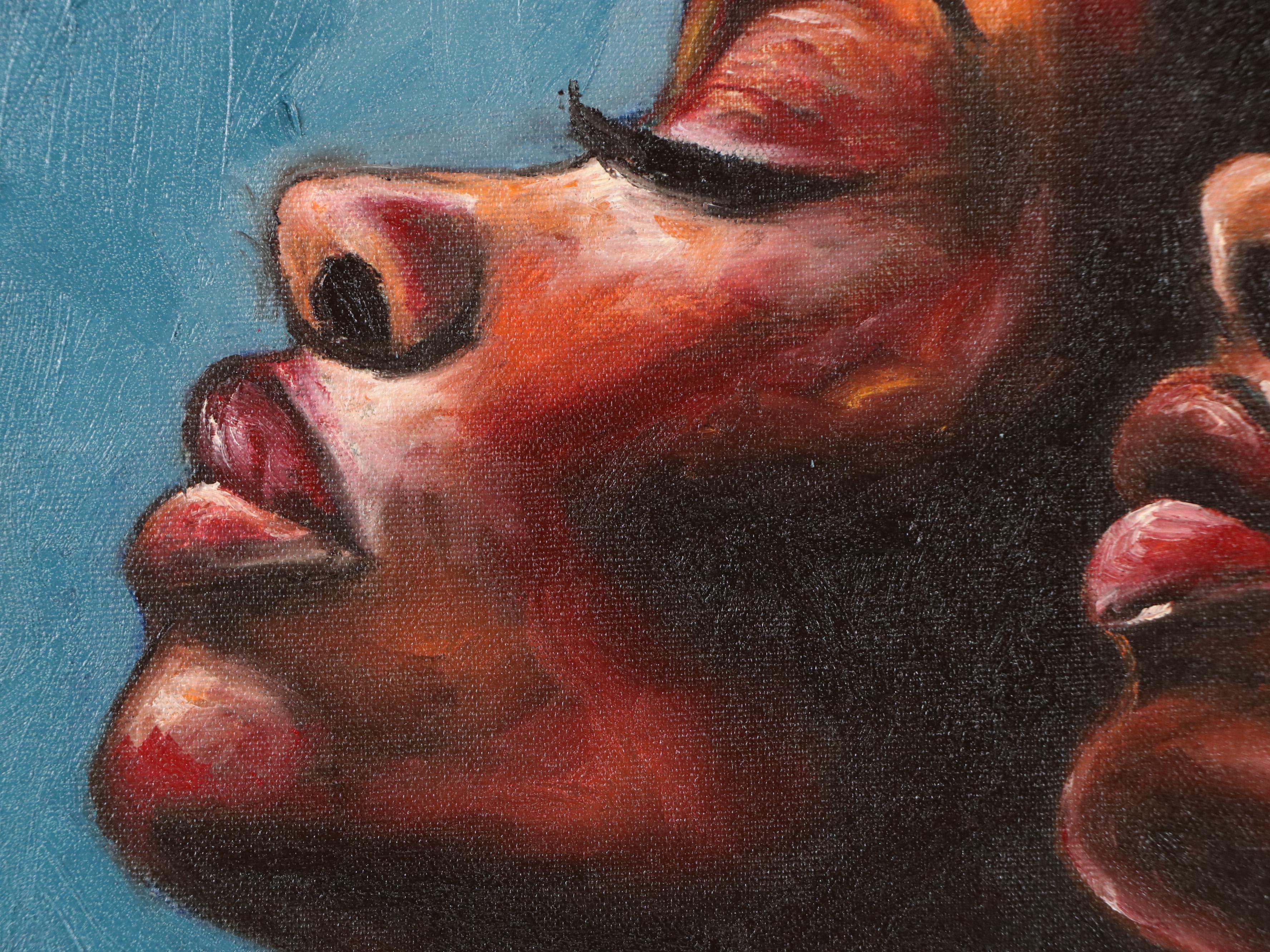 Oluwakemi Omowaire Oil Portrait "Untitled.," 21st Century