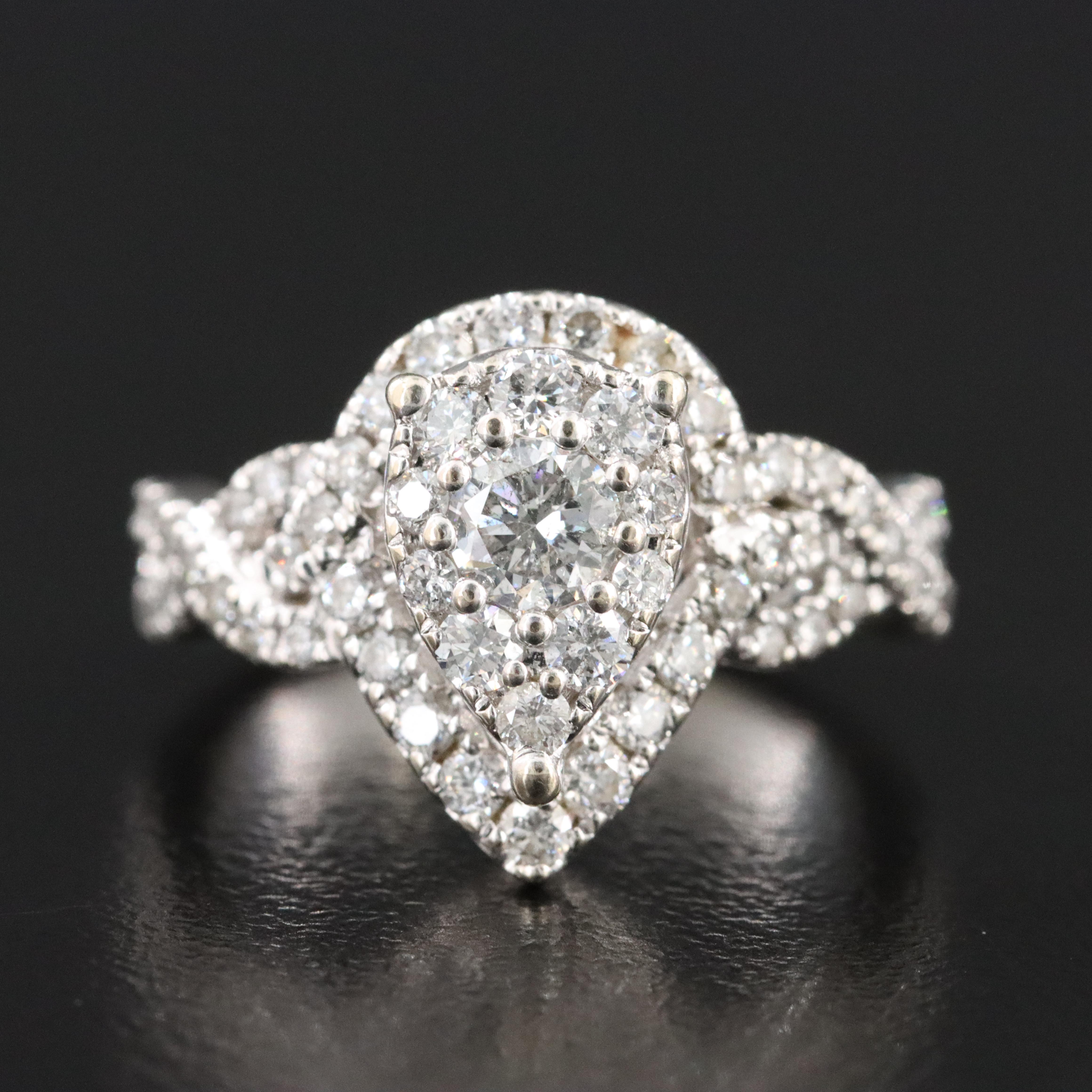 14K 1.08 CTW Diamond Ring