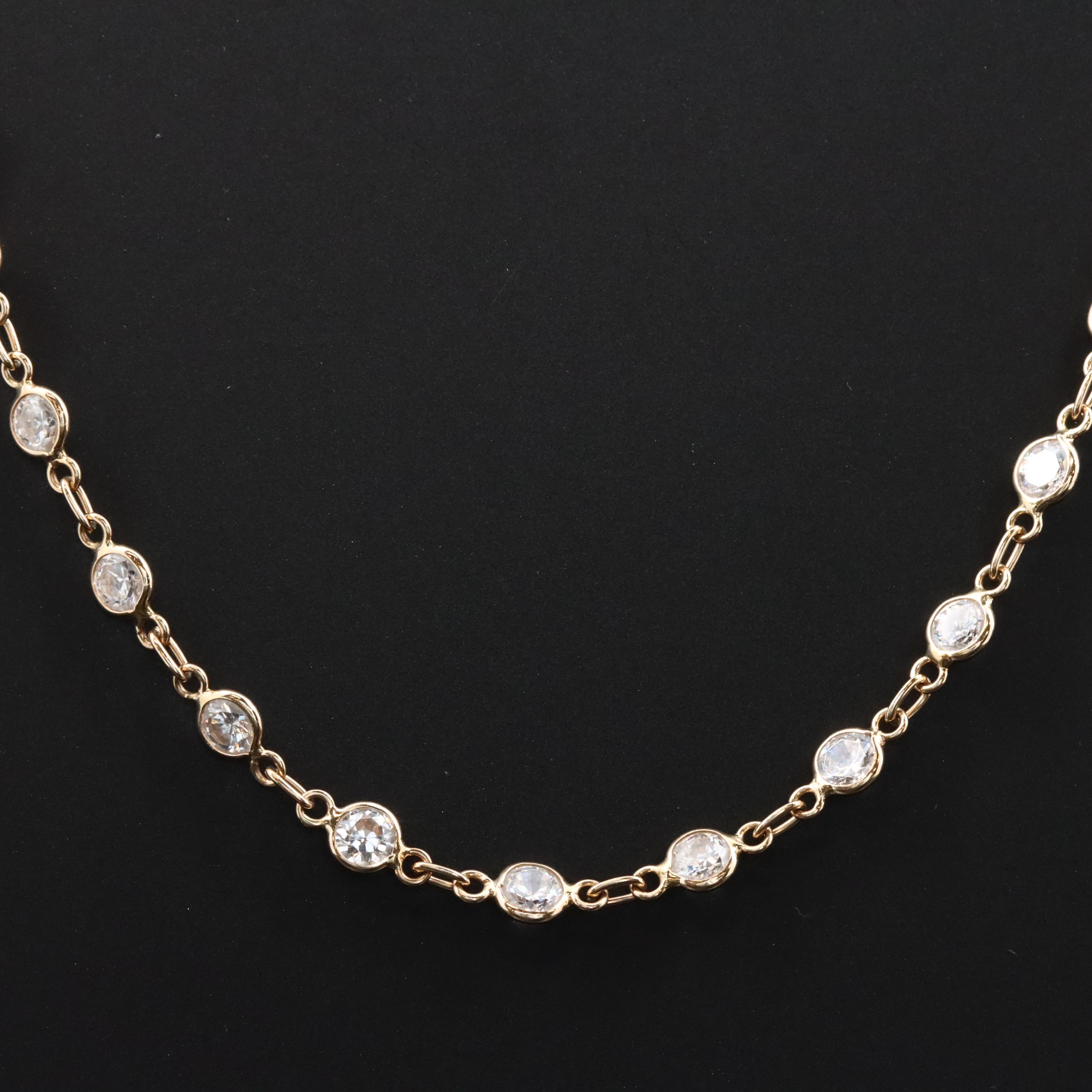 Crystal Station Necklace