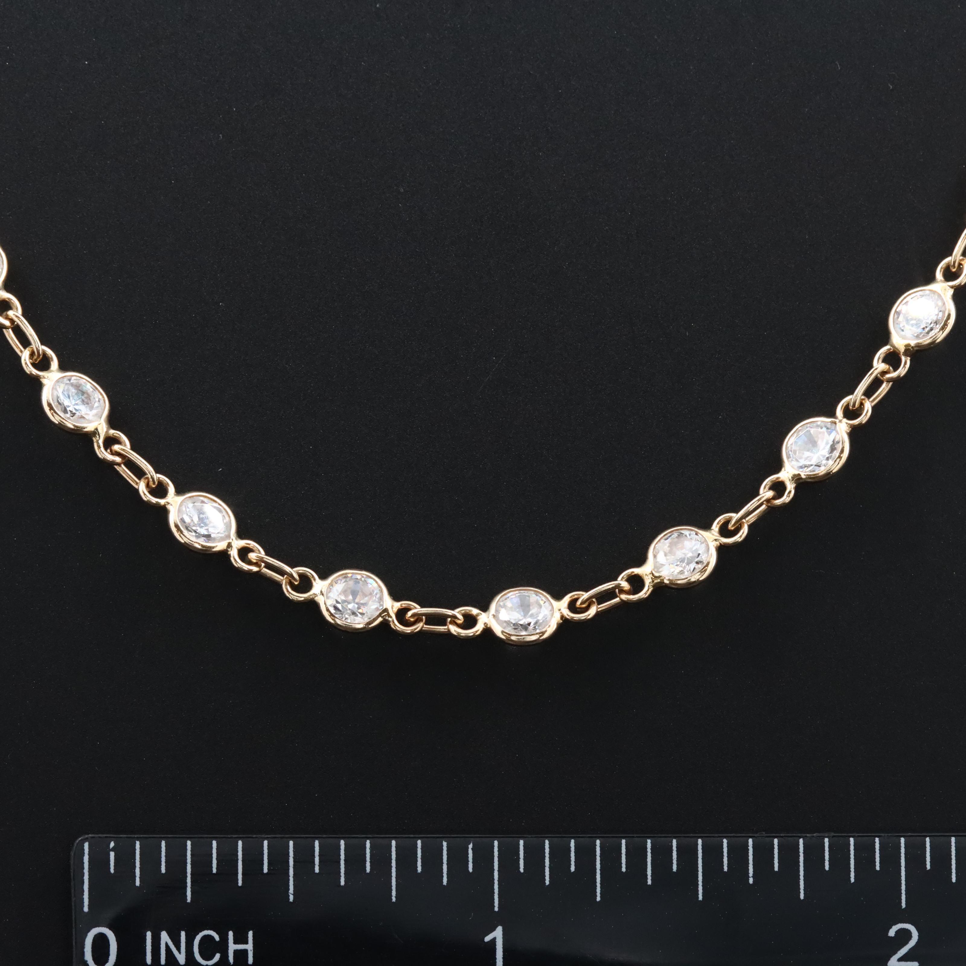 Crystal Station Necklace