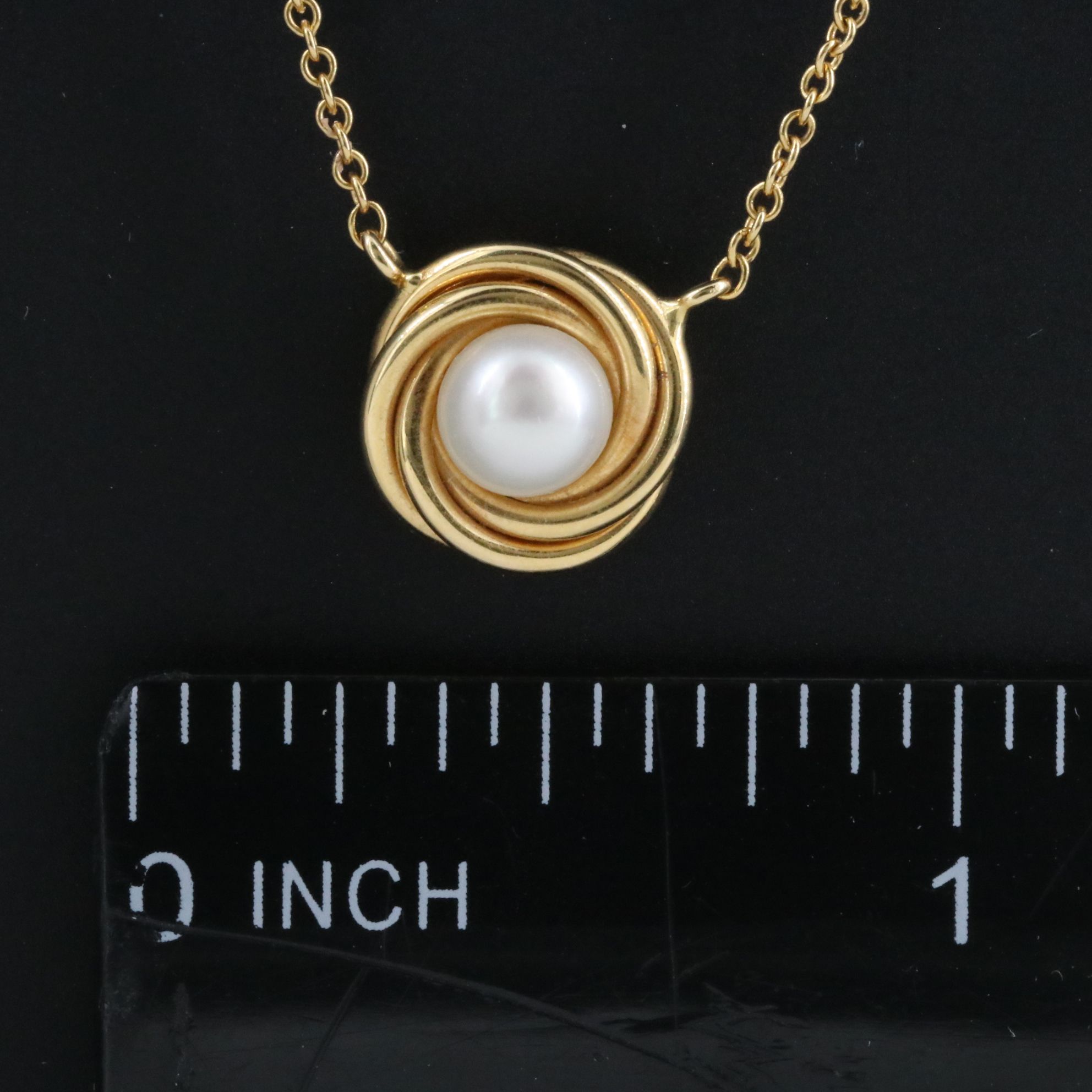 Tiffany & Co. 18K Knot Twist Necklace