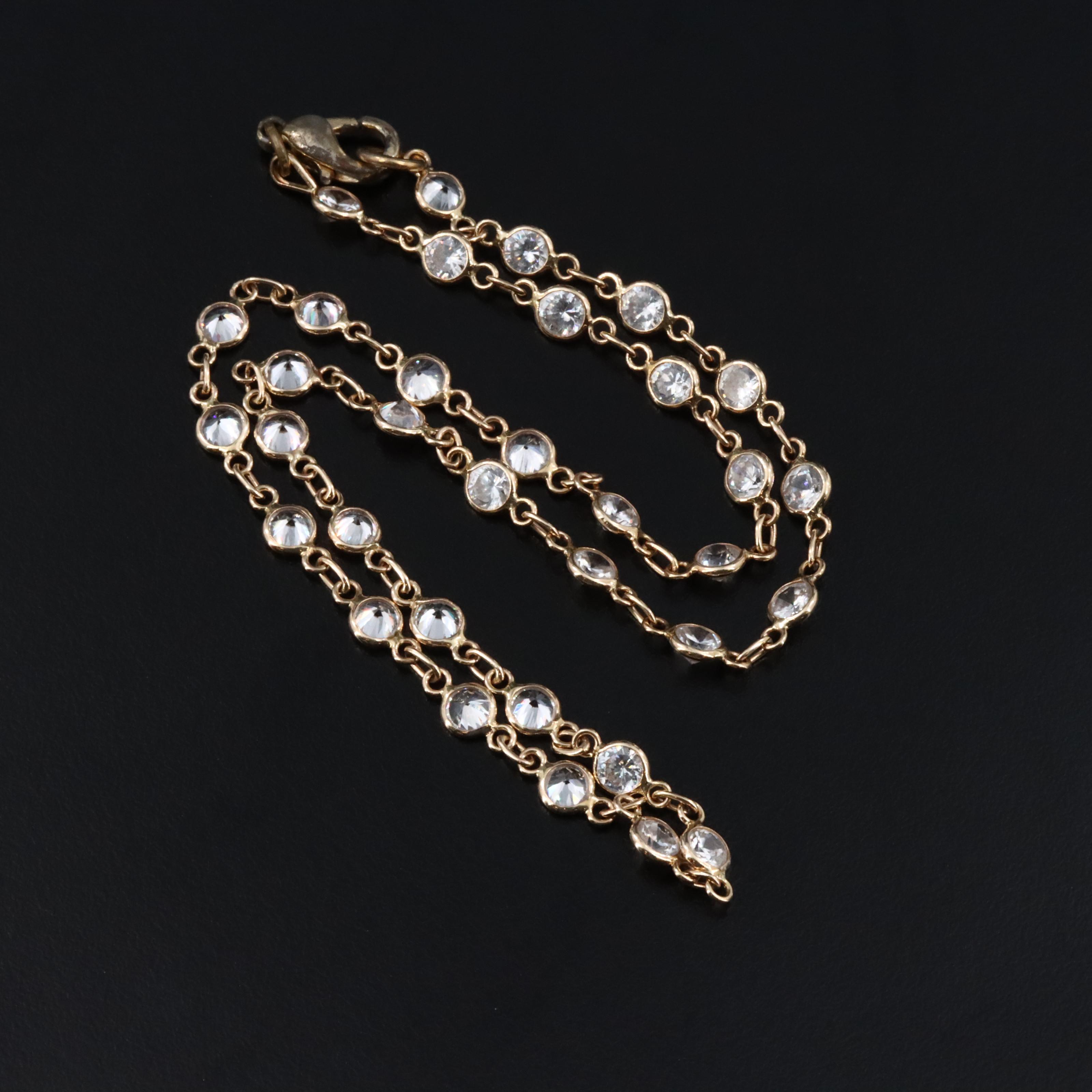 Crystal Station Necklace