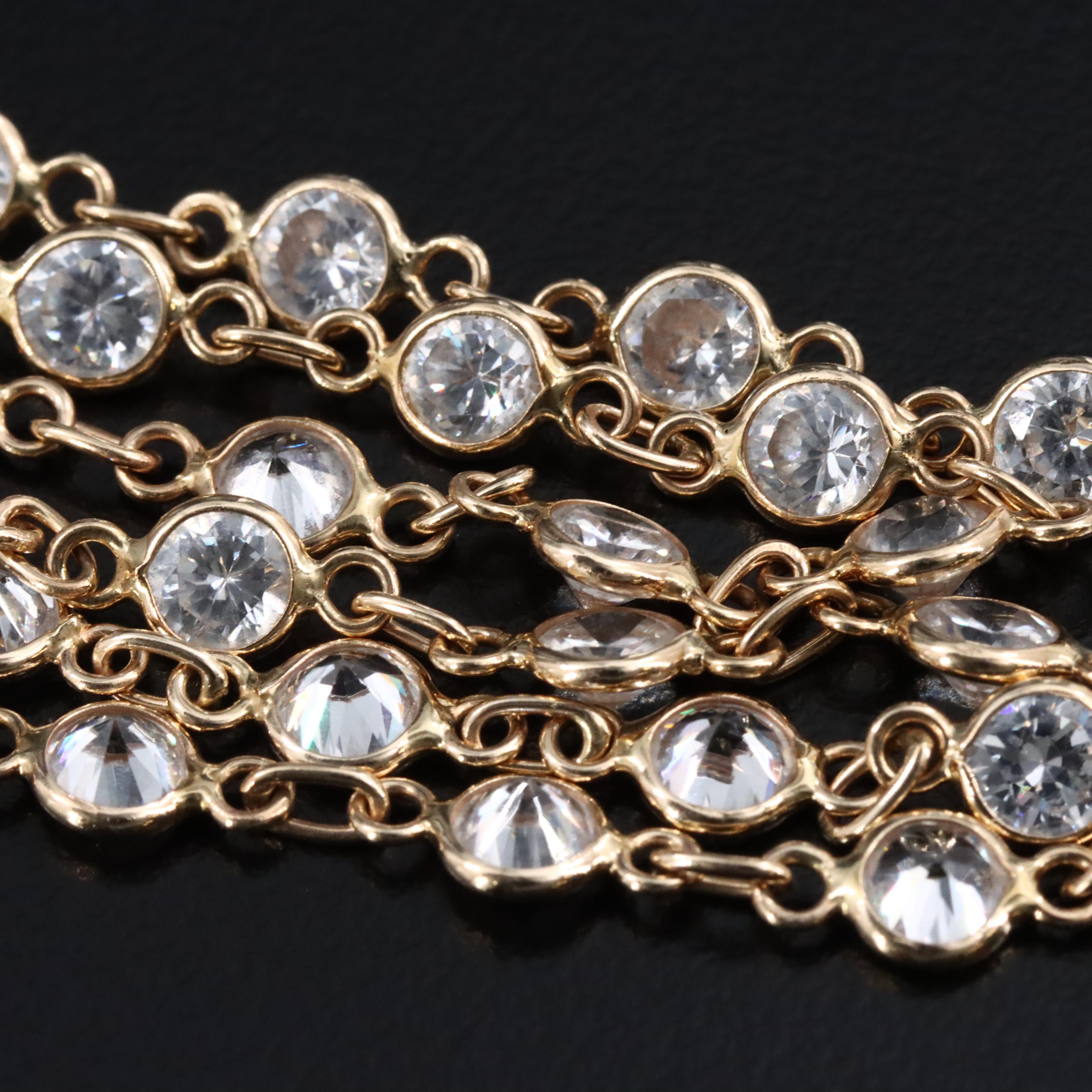 Crystal Station Necklace