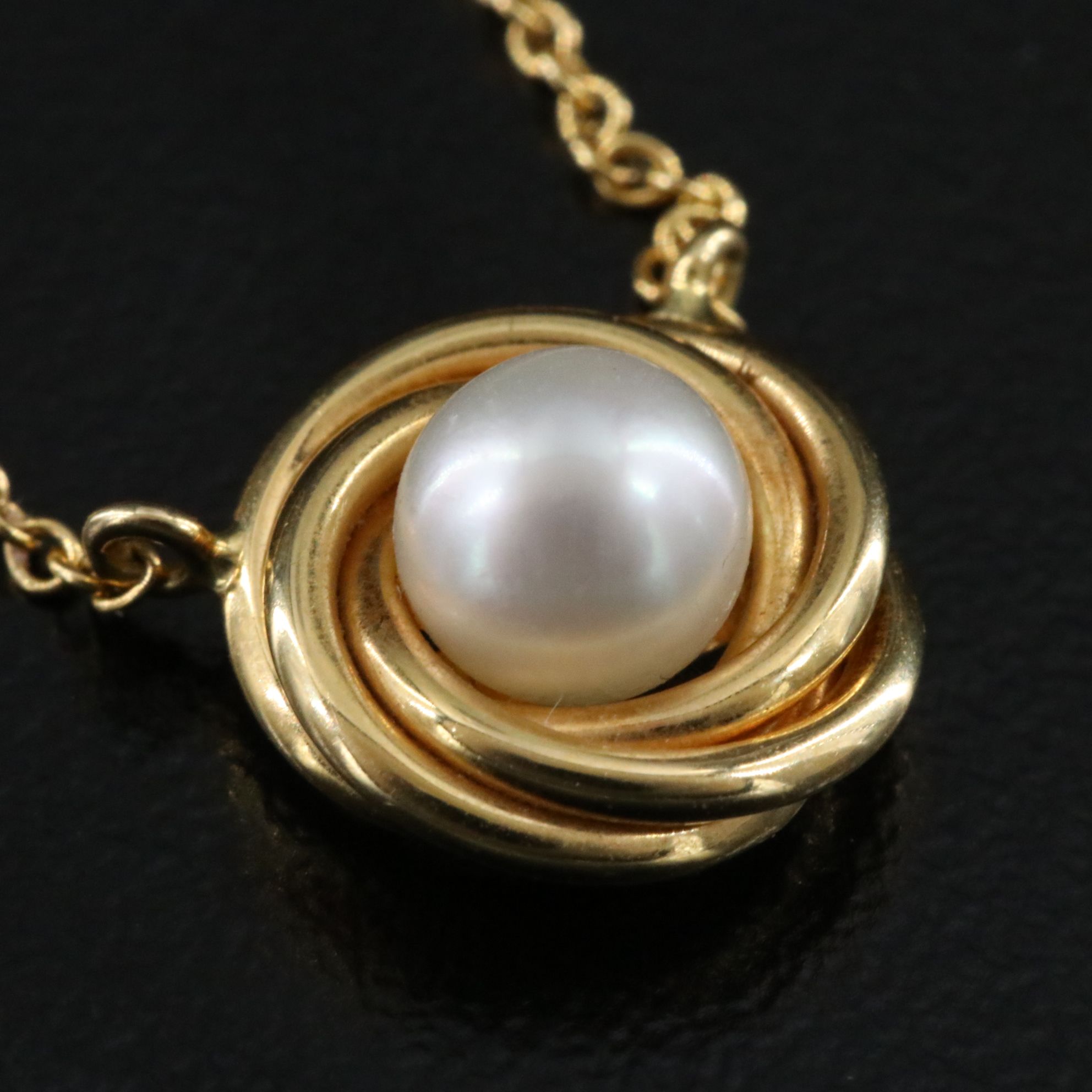 Tiffany & Co. 18K Knot Twist Necklace