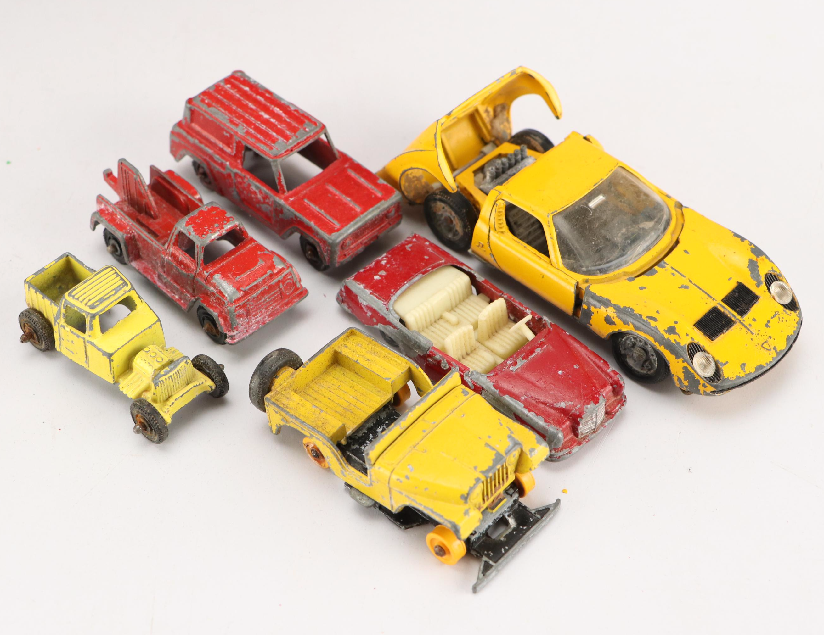 TootsieToy, Lesney, Husky, Hot Wheels and More Toy Cars with Case