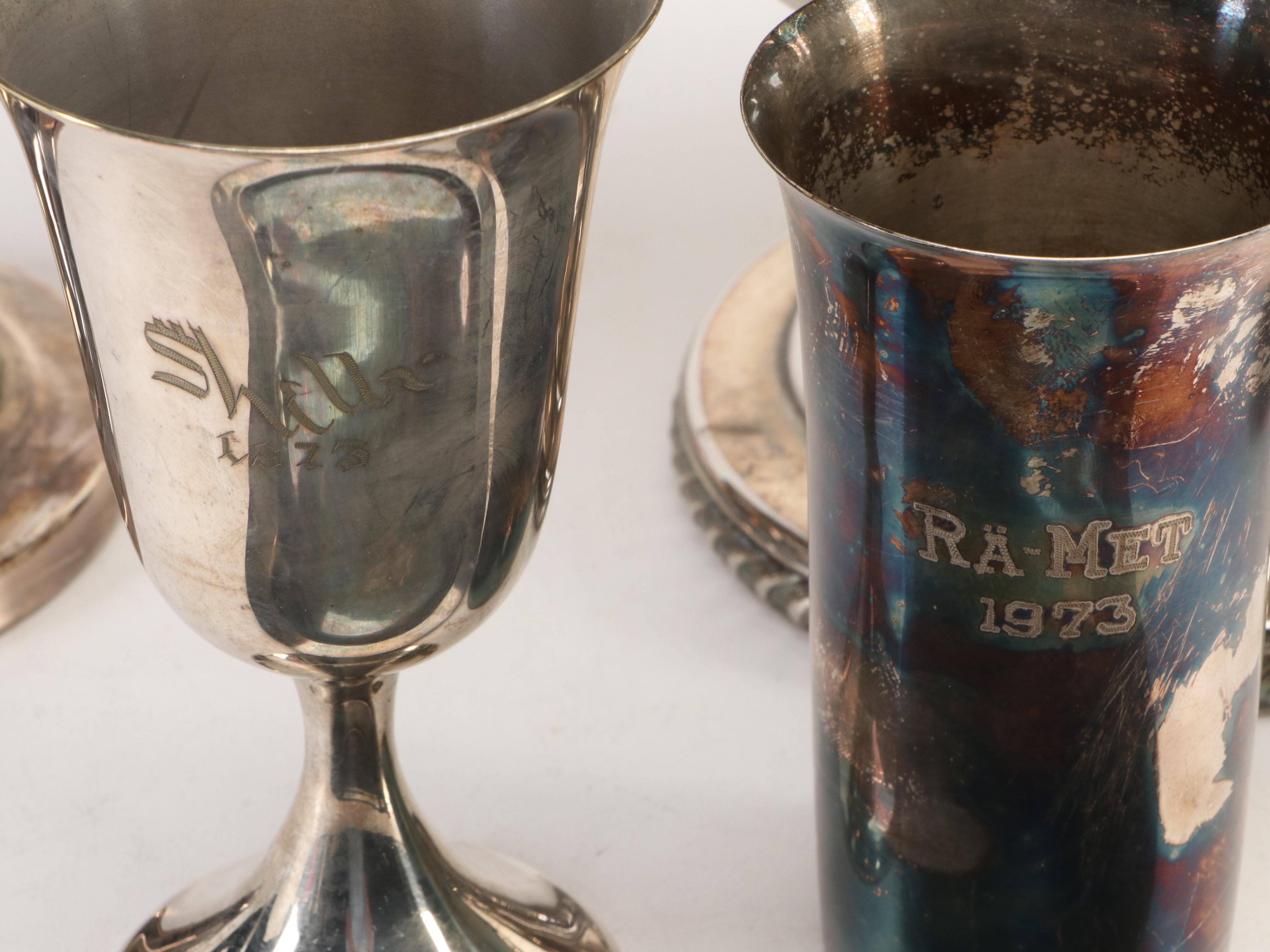 American Saddlebred and Other Equestrian Urns and Other Trophies