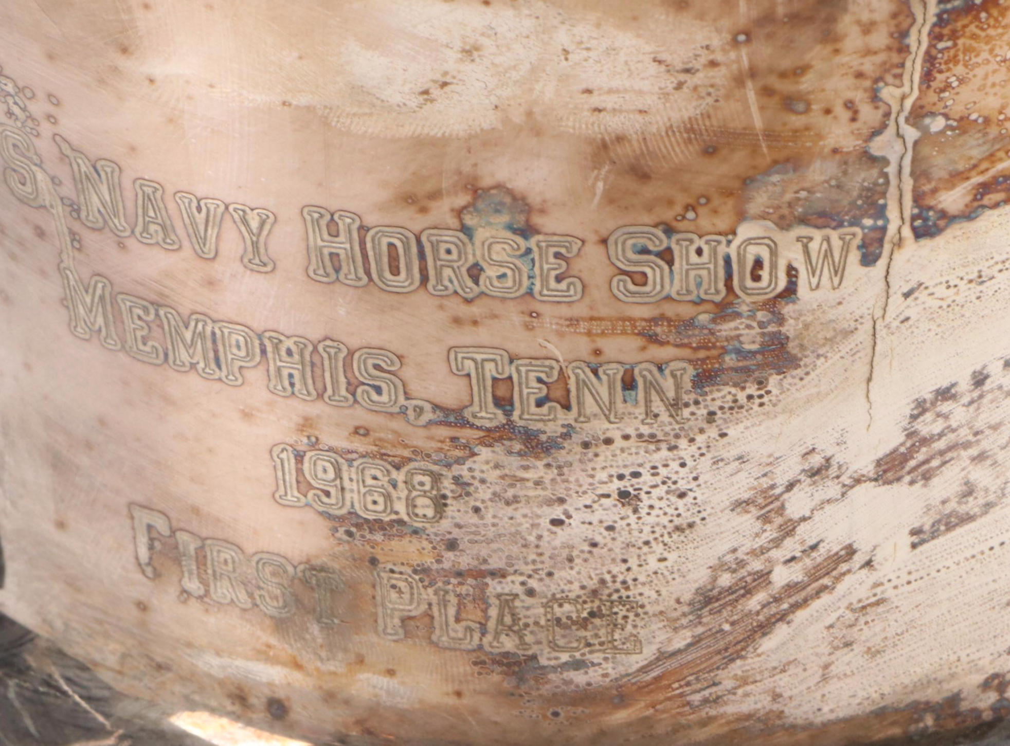 American Saddlebred and Other Equestrian Urns and Other Trophies