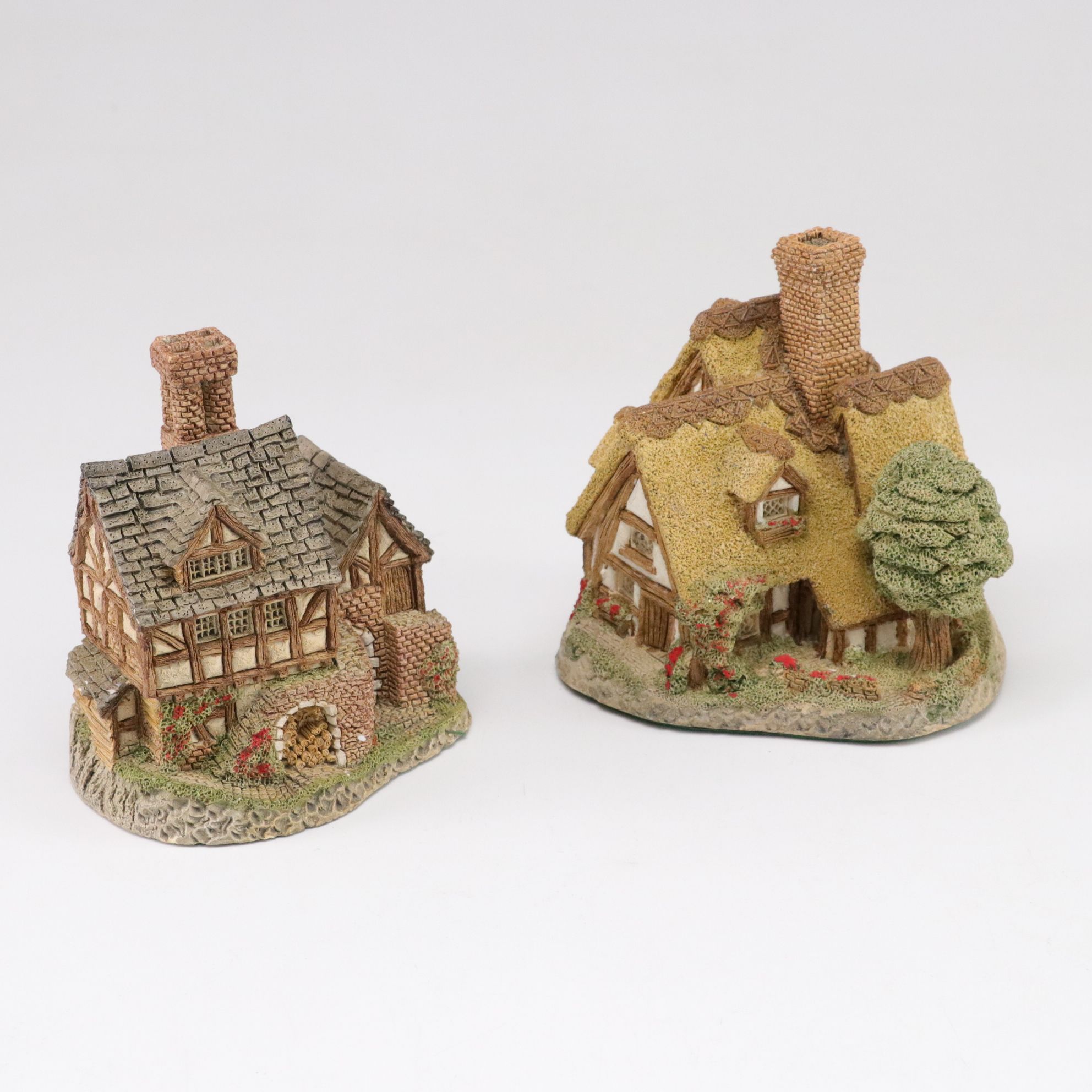 John Hine Studios and David Winter "London by Gaslight" Village Cottages