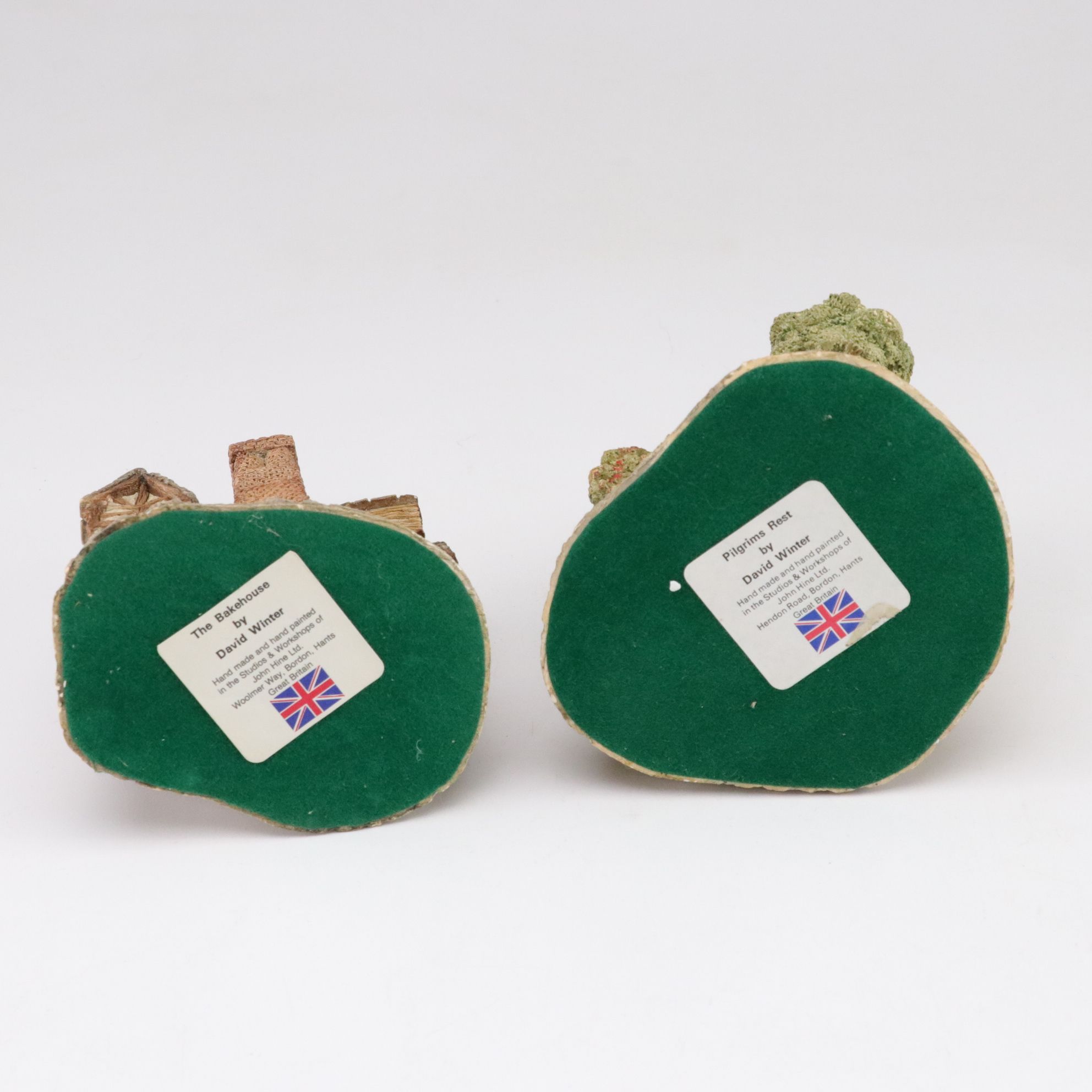 John Hine Studios and David Winter "London by Gaslight" Village Cottages