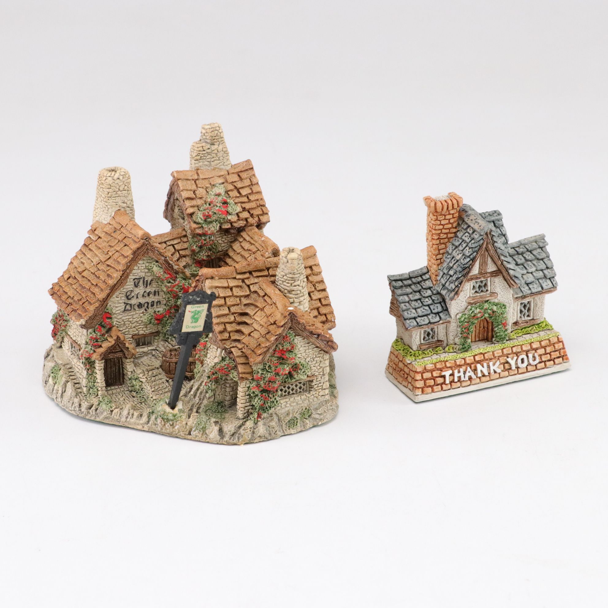 John Hine Studios and David Winter "London by Gaslight" Village Cottages