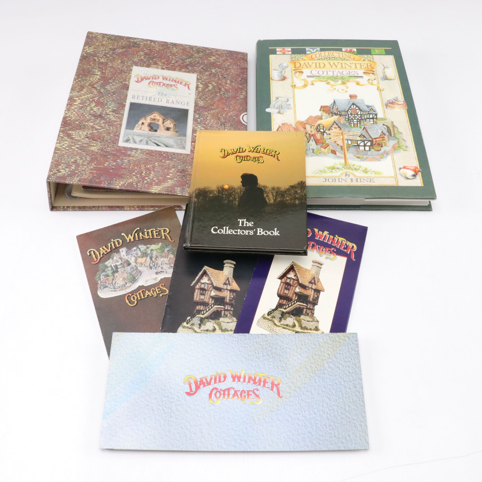 John Hine Studios and David Winter "London by Gaslight" Village Cottages