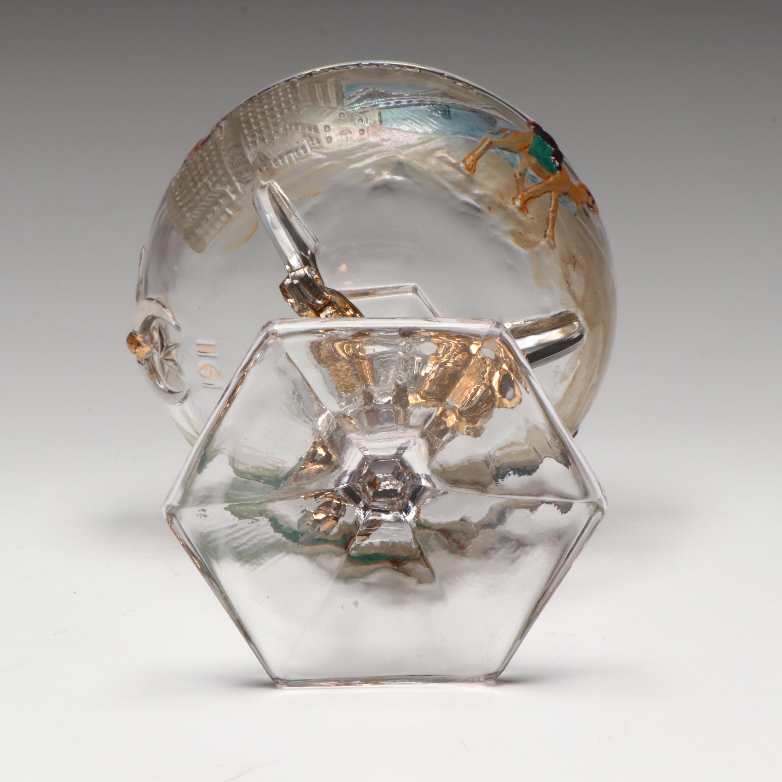 Westmoreland with Other EAPG Shriners Convention Glass and Coupes