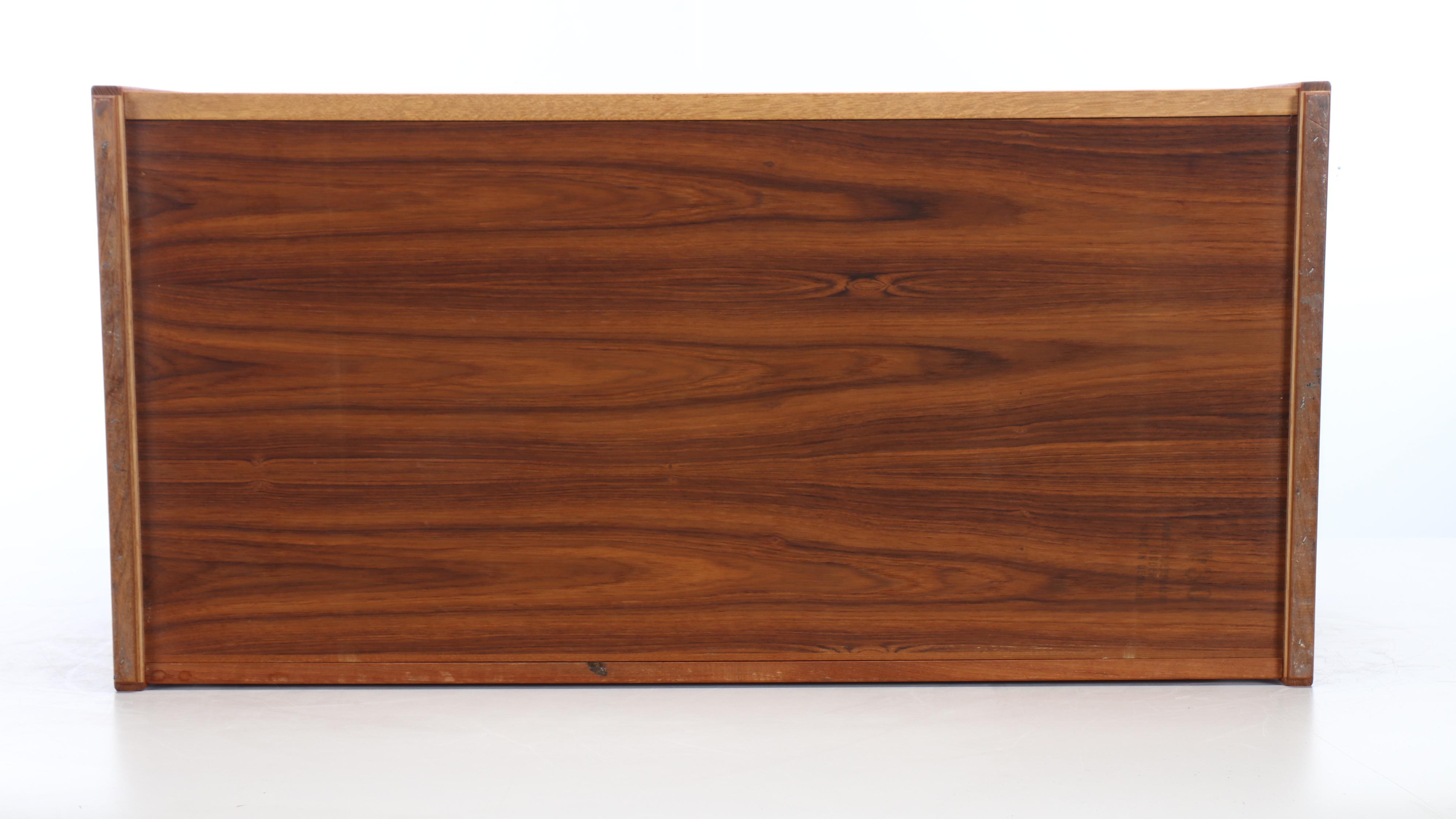 Teak Paneled Blanket Chest