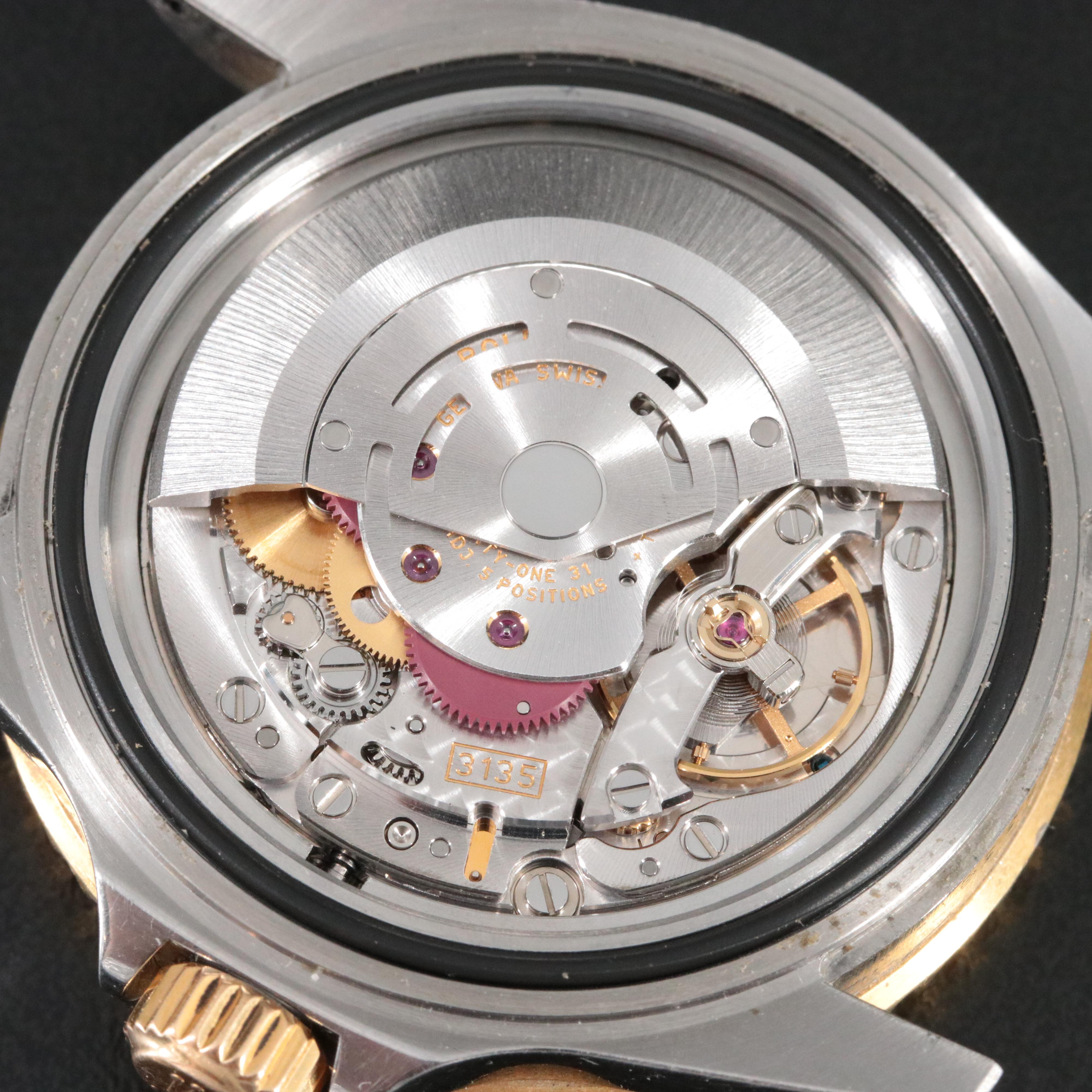 Rolex Submariner 16613 Blue 2007 Two Tone Watch