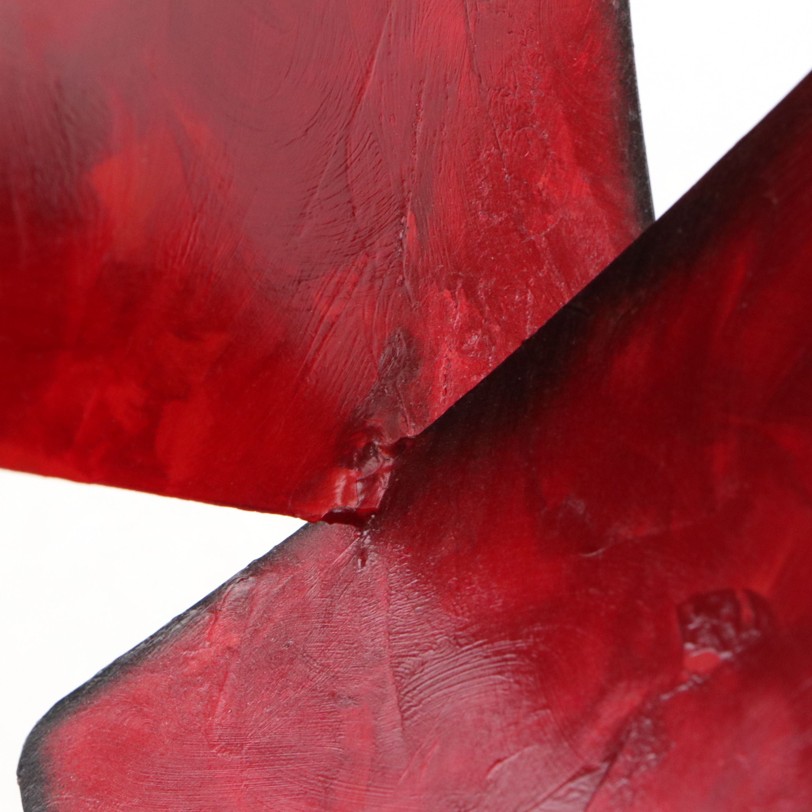 Cheryl Williams Abstract Metal Sculpture with Pearls, Late 20th Century