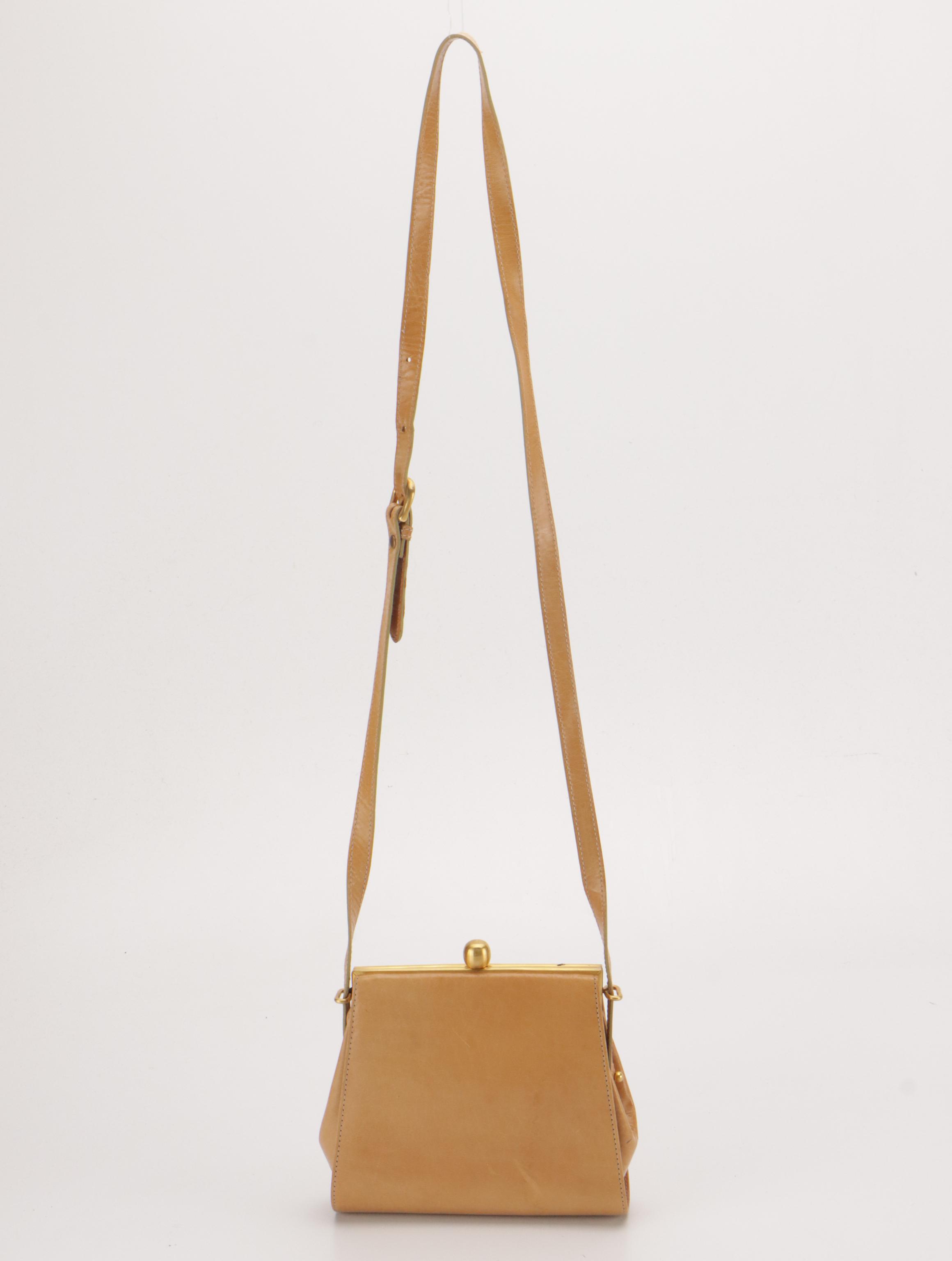 Albert Nipon Leather Crossbody, Stuart Weitzman Clutch, Other Tapestry Frame Bag