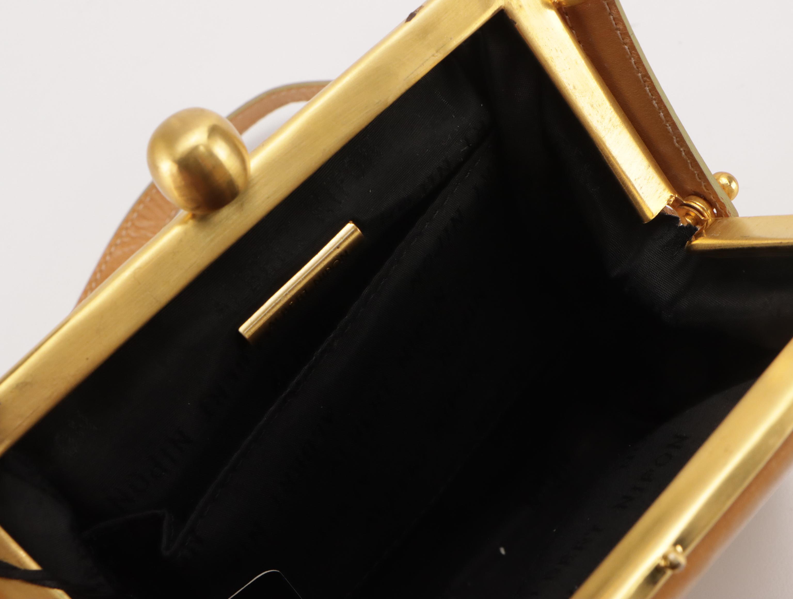 Albert Nipon Leather Crossbody, Stuart Weitzman Clutch, Other Tapestry Frame Bag