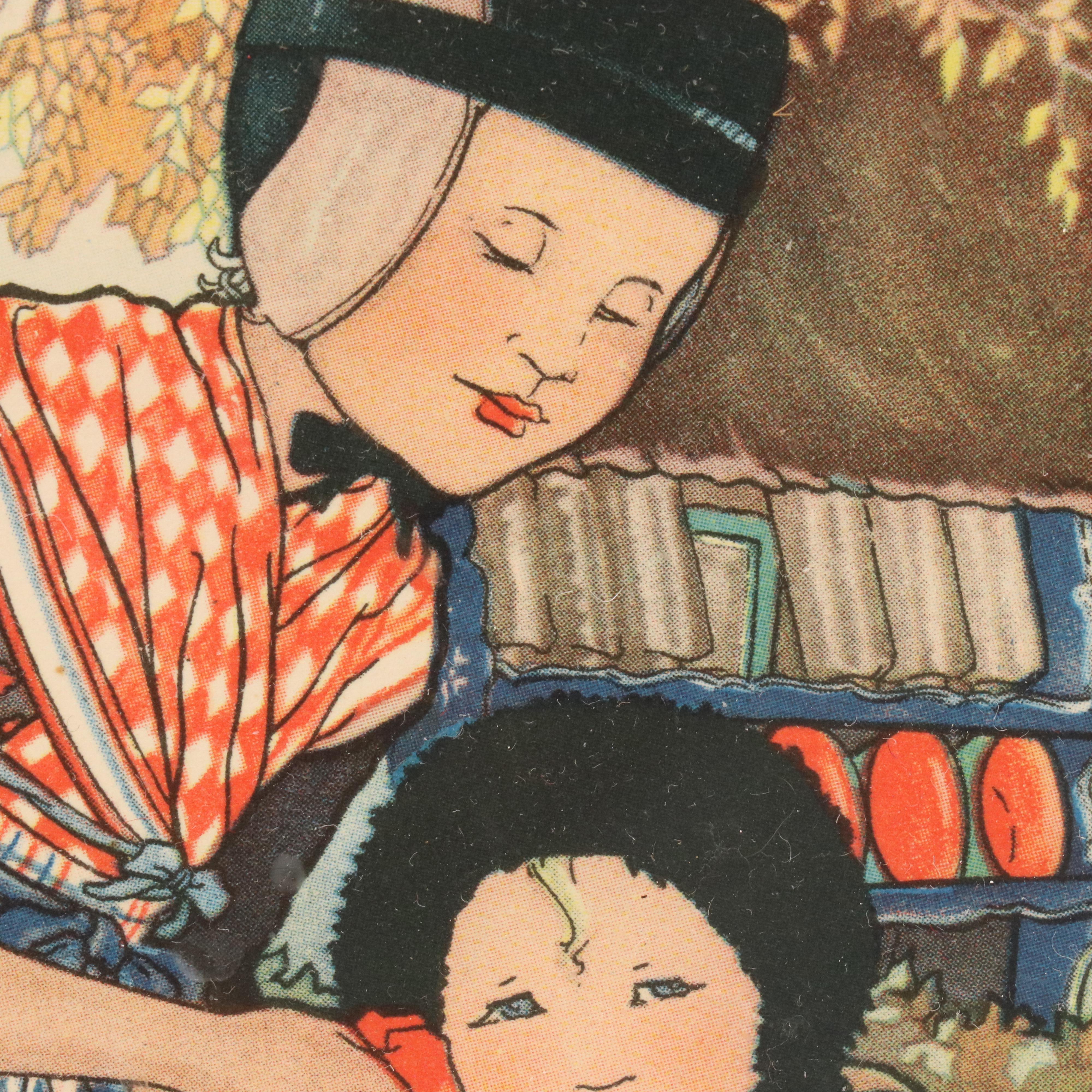 Dutch Fashion Halftones from "National Costumes" Series