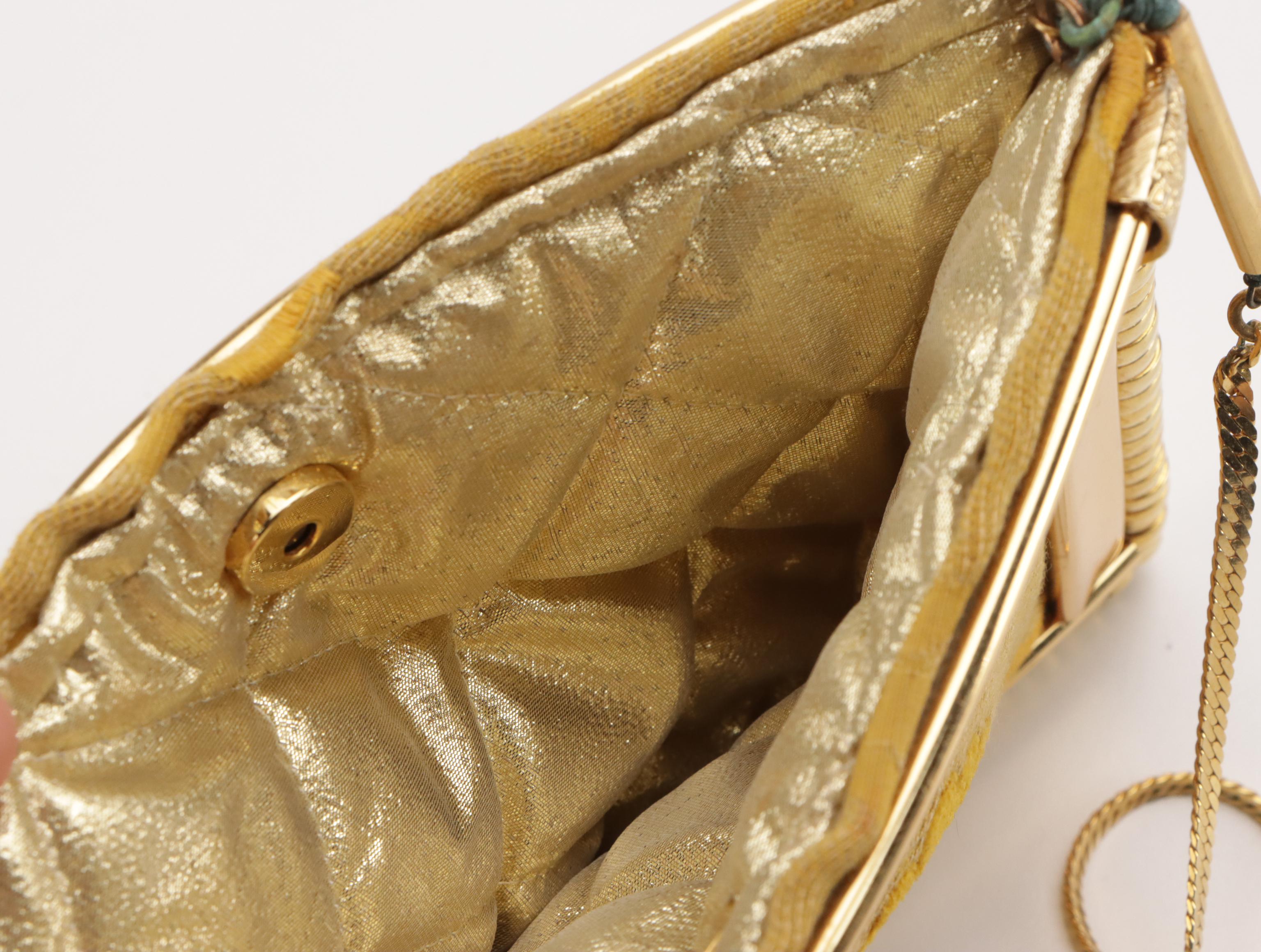 Albert Nipon Leather Crossbody, Stuart Weitzman Clutch, Other Tapestry Frame Bag