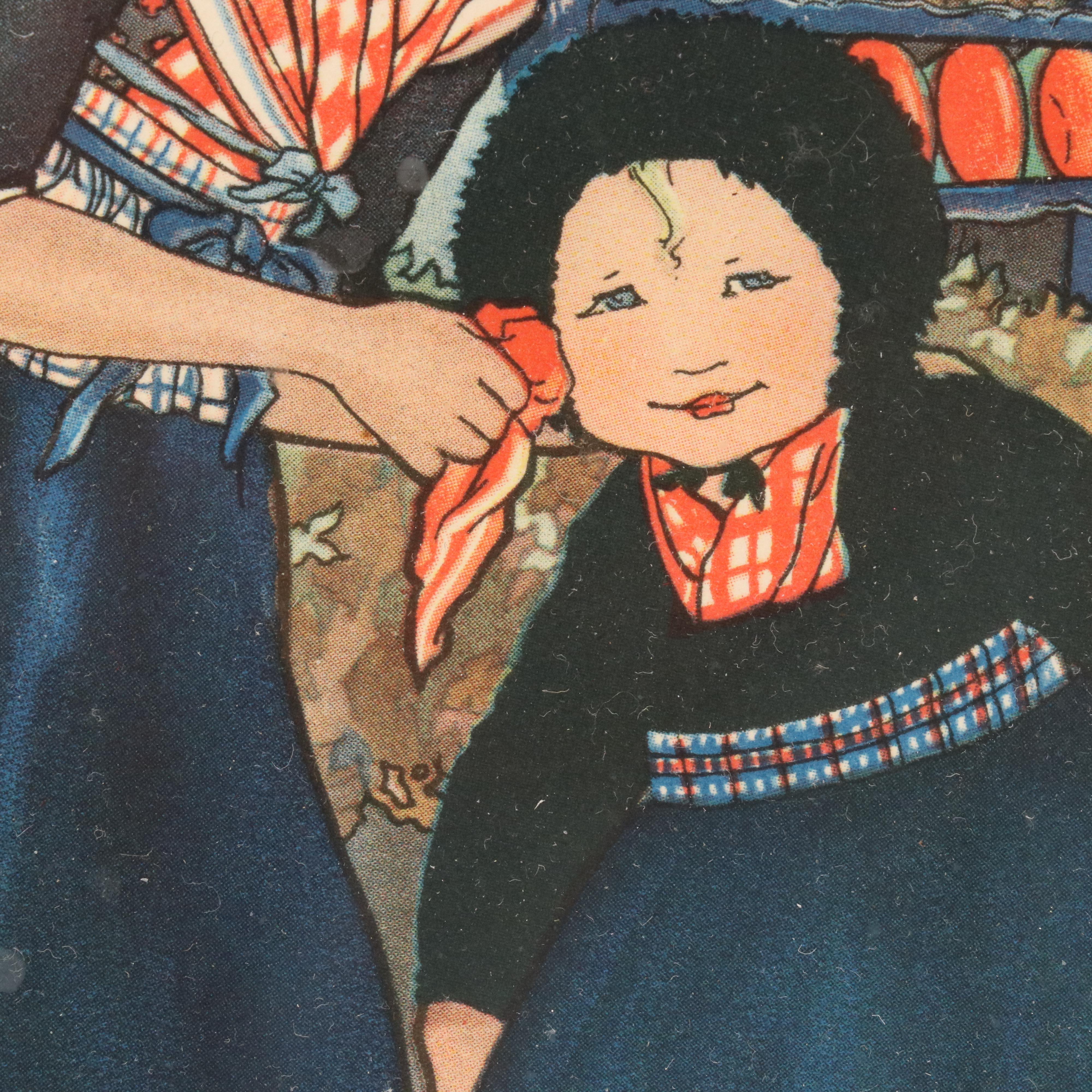 Dutch Fashion Halftones from "National Costumes" Series