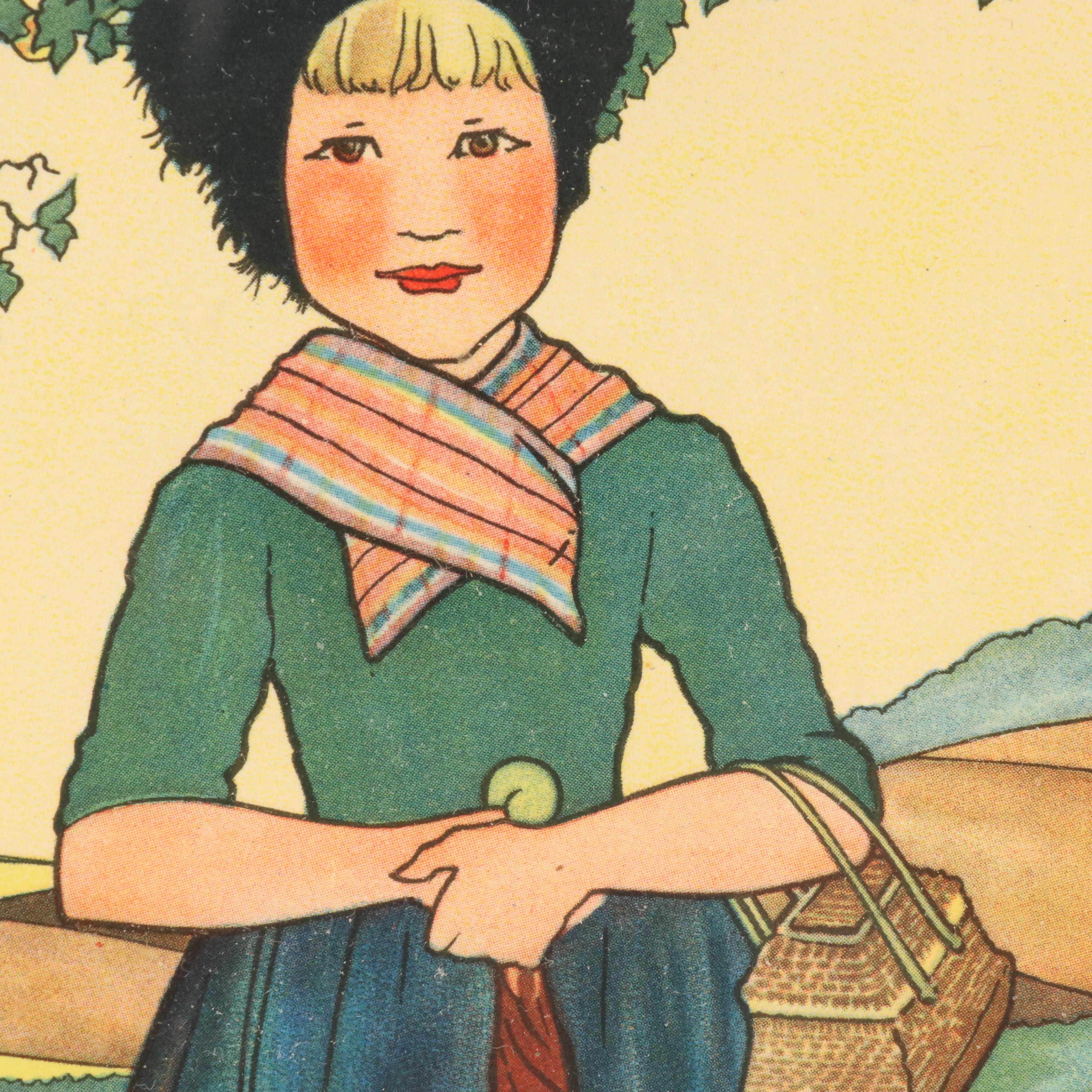 Dutch Fashion Halftones from "National Costumes" Series