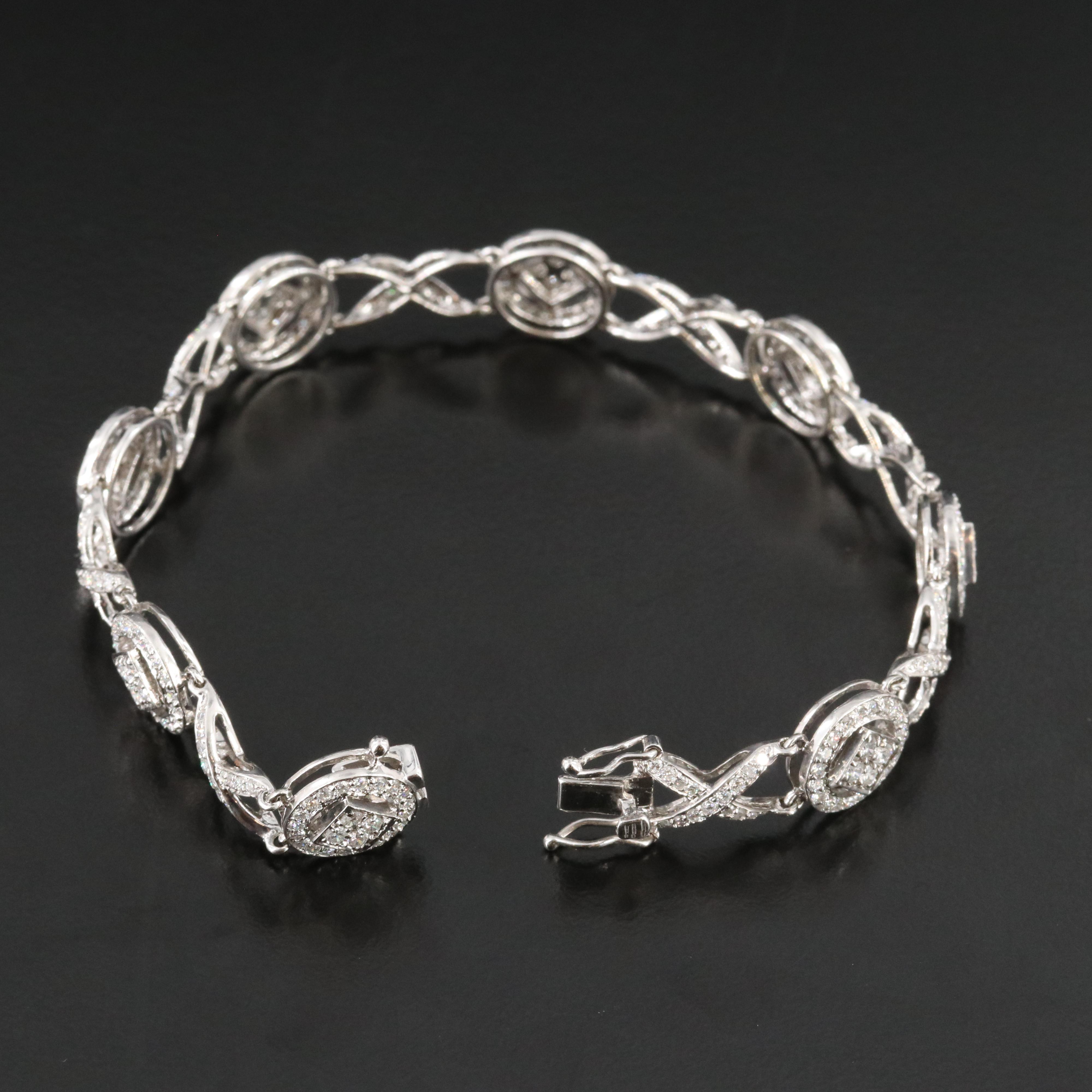 14K 4.00 CTW Diamond Bracelet