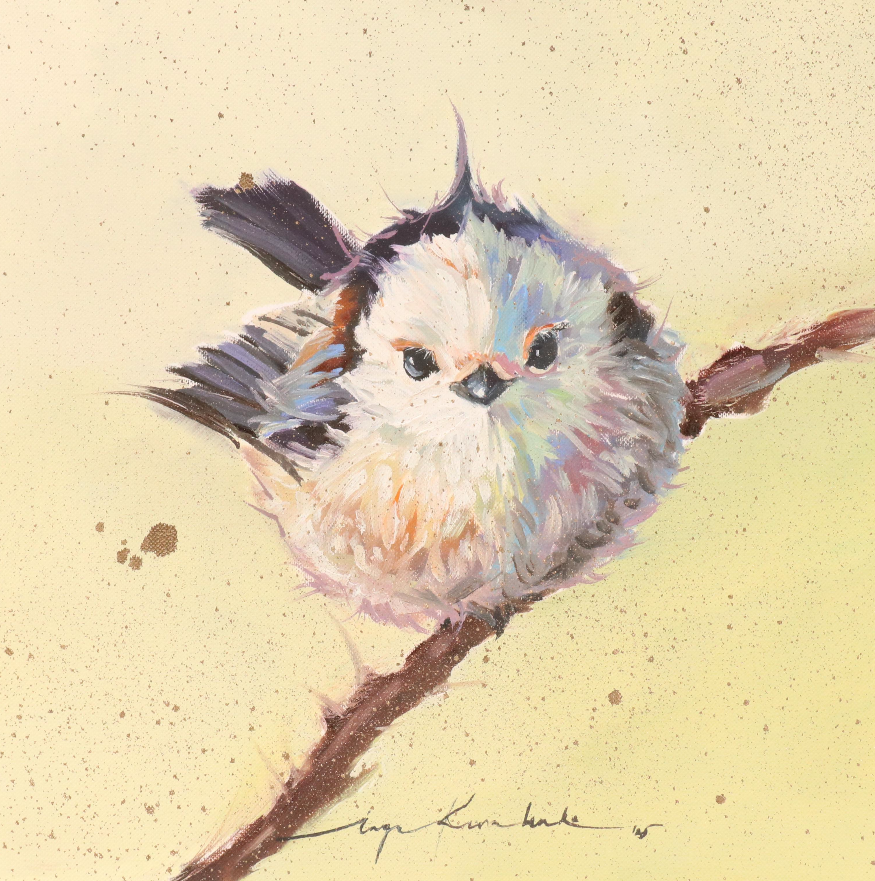 Inga Kovalenko Oil Painting of a Bird, 2025