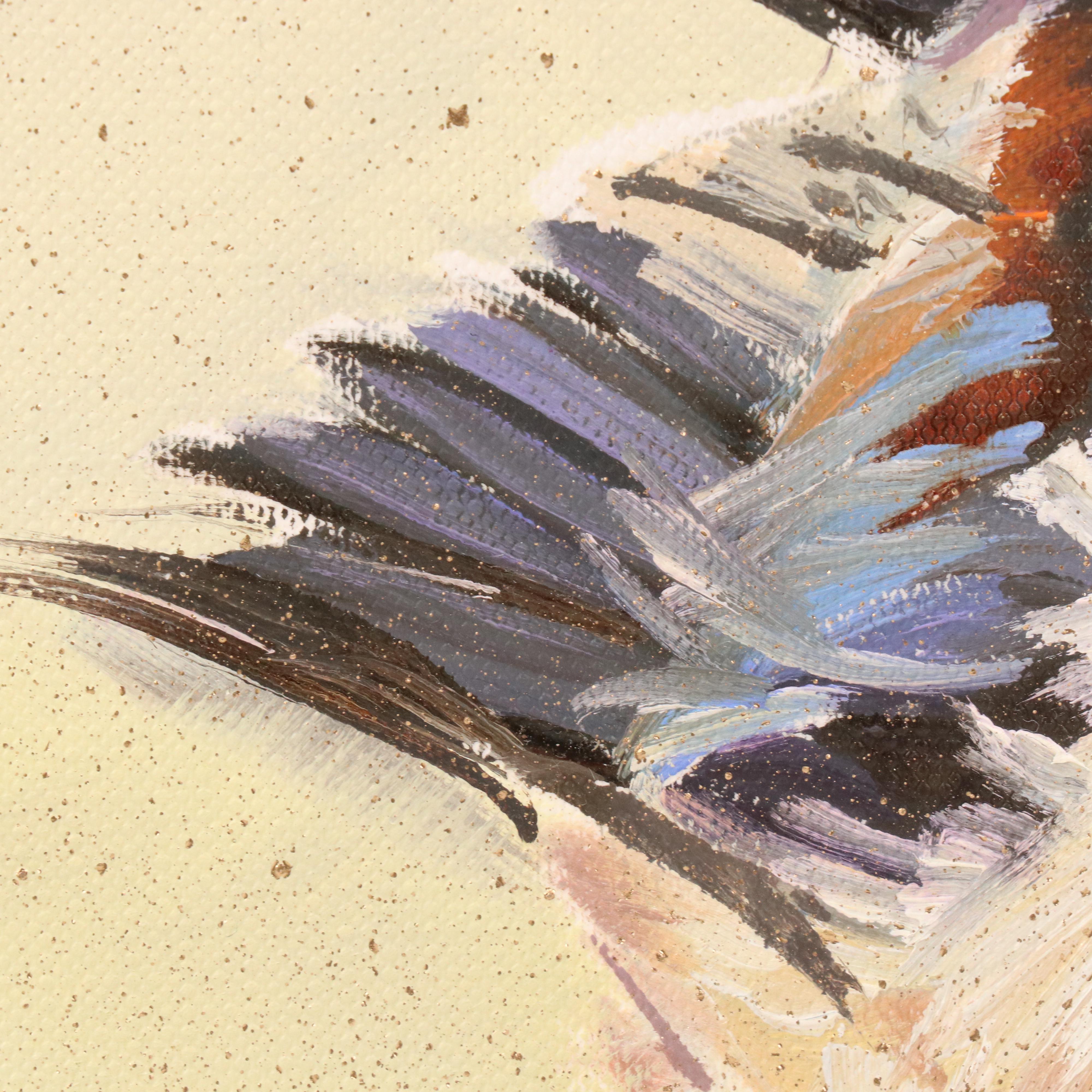 Inga Kovalenko Oil Painting of a Bird, 2025