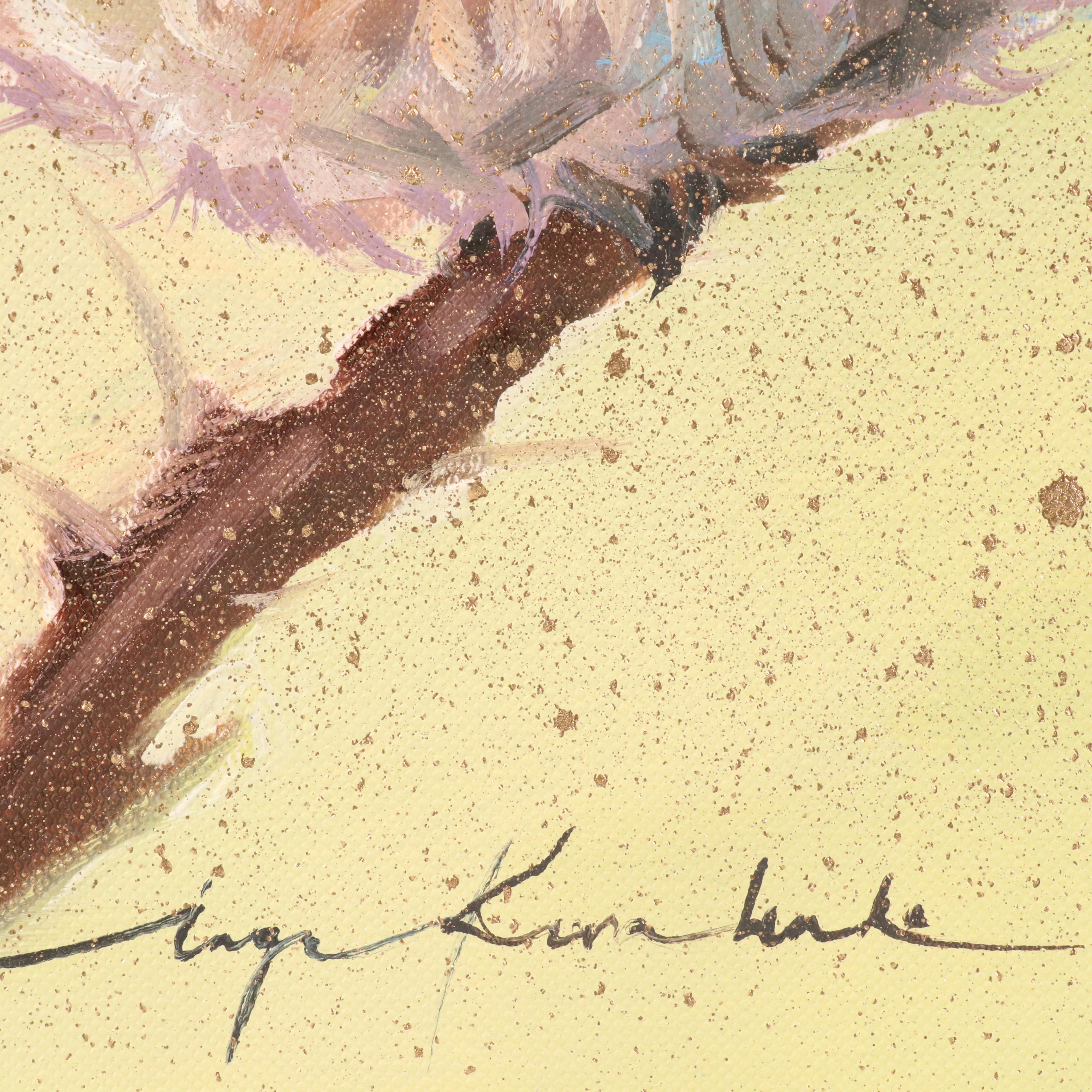 Inga Kovalenko Oil Painting of a Bird, 2025