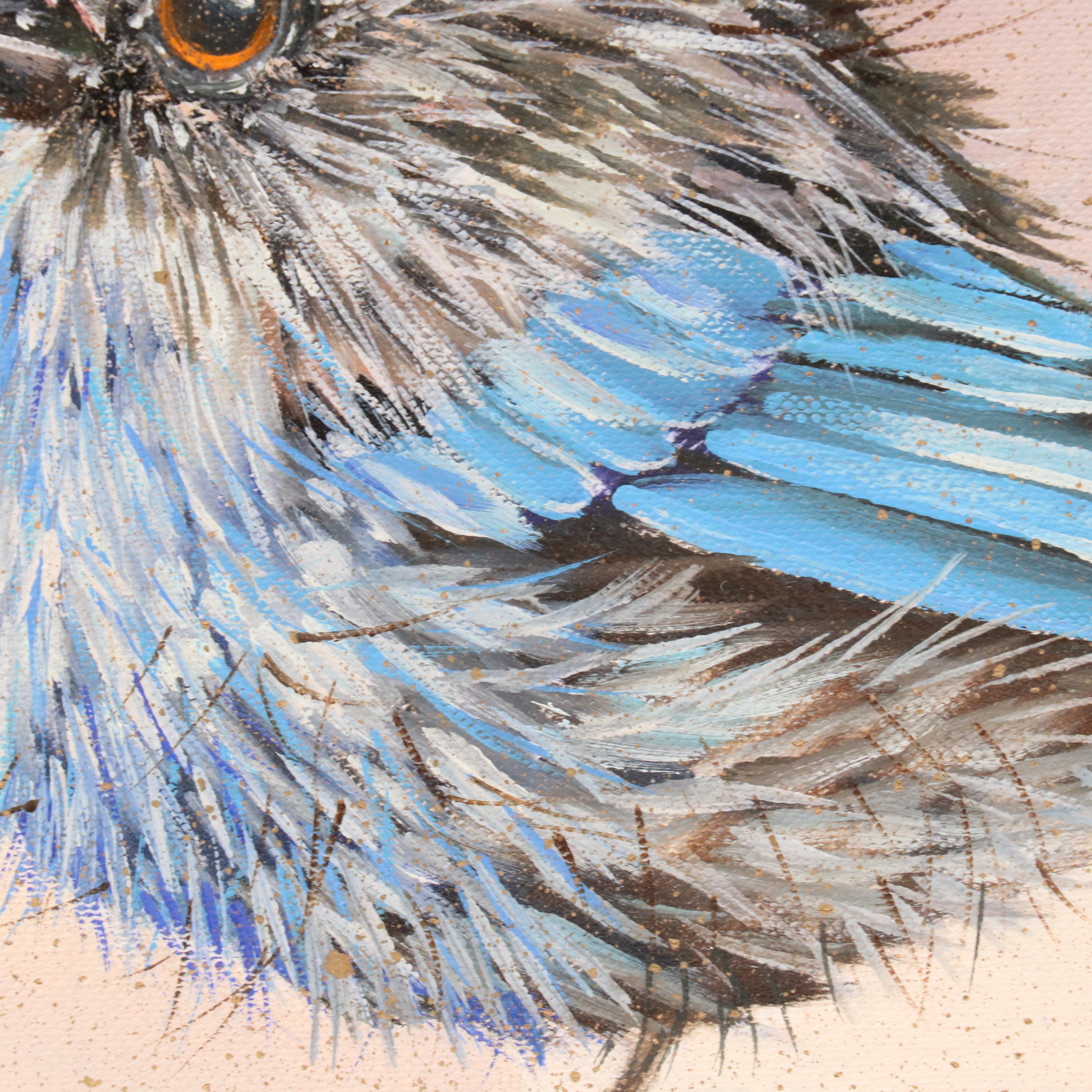 Inga Kovalenko Oil Painting of a Bird, 2025