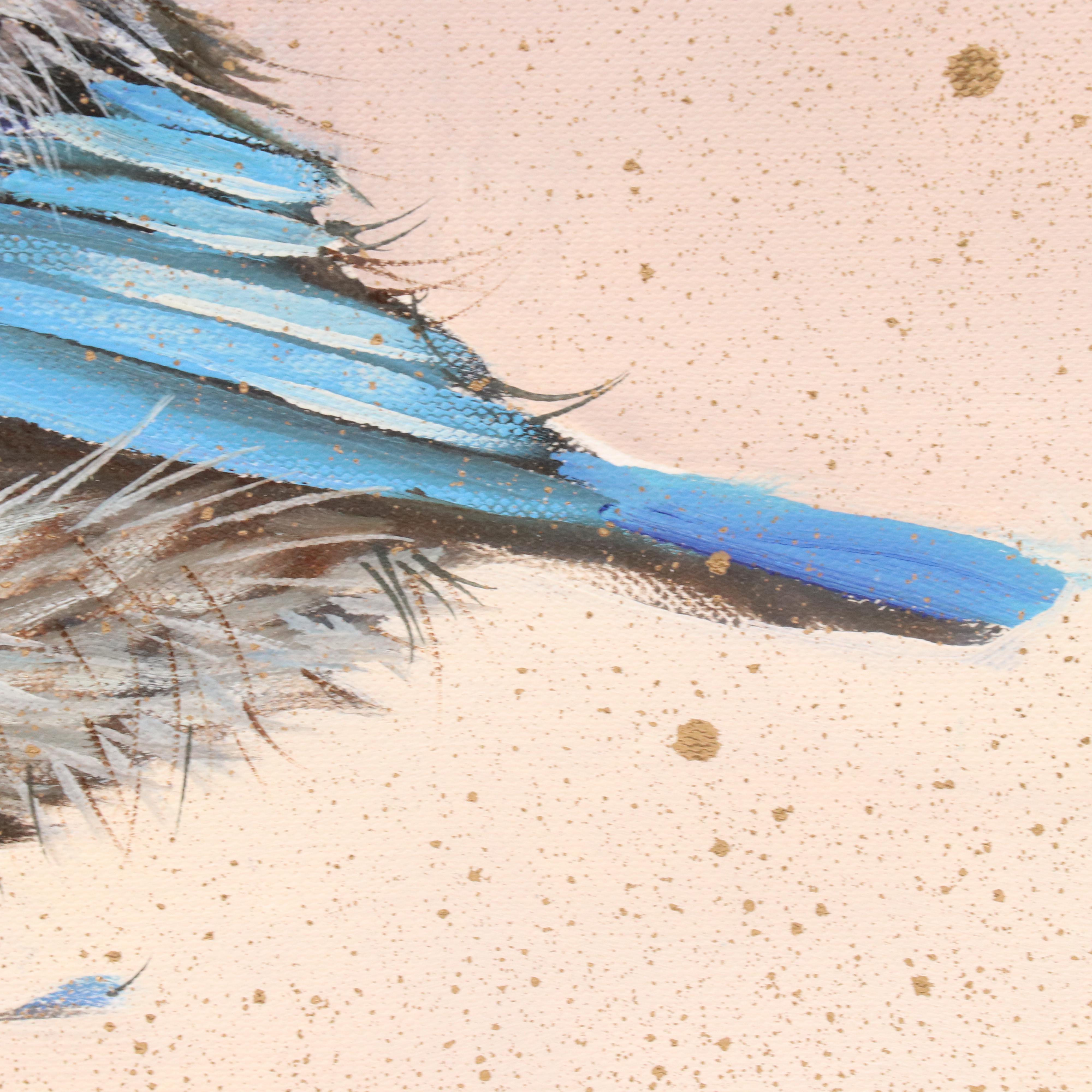 Inga Kovalenko Oil Painting of a Bird, 2025