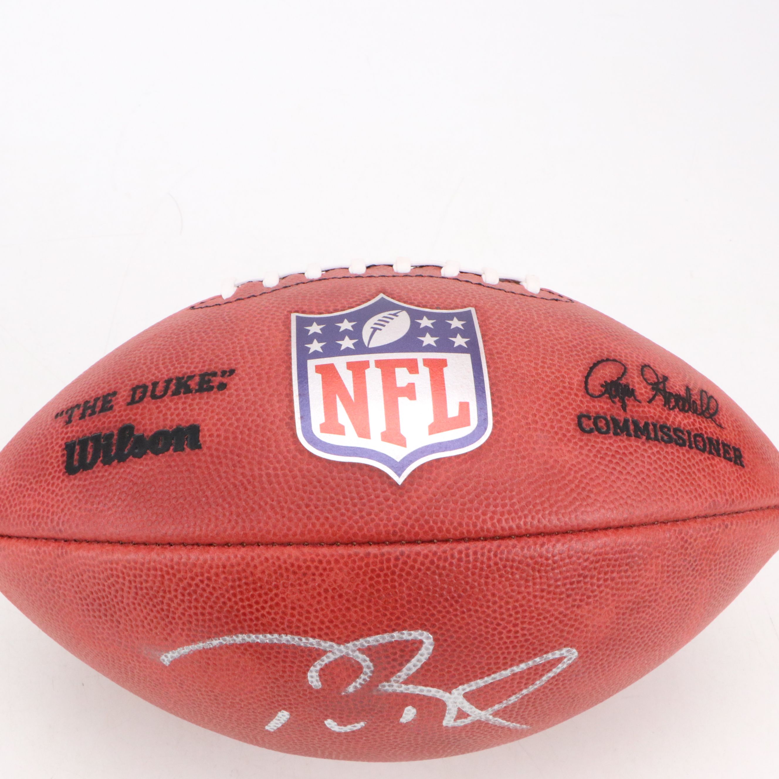 Tom Brady Signed Wilson "The Duke" NFL Football, Fanatics
