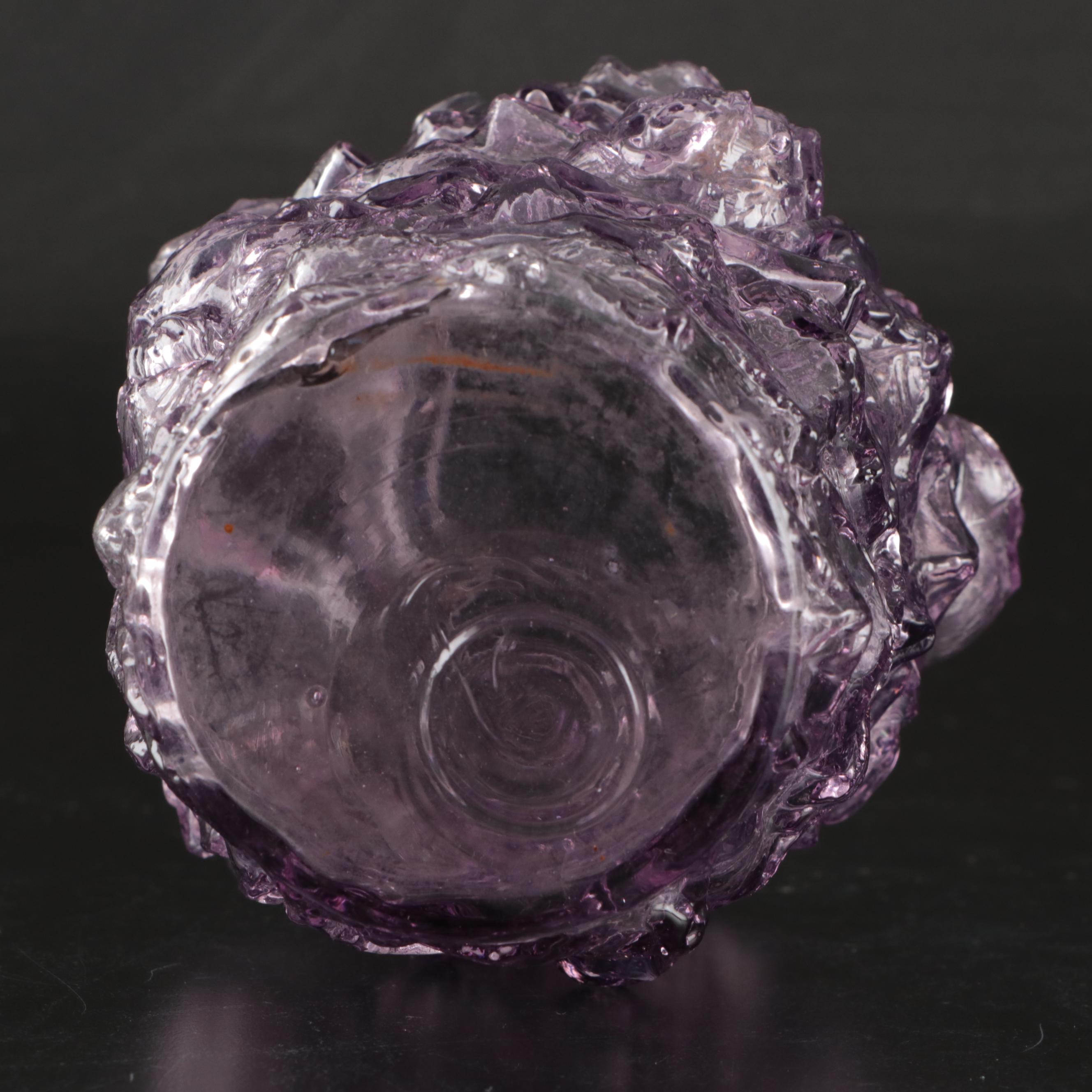 Sunned Adams "Crystal Wedding" Candy Dish and Goofus Glass Vase with Other Bank