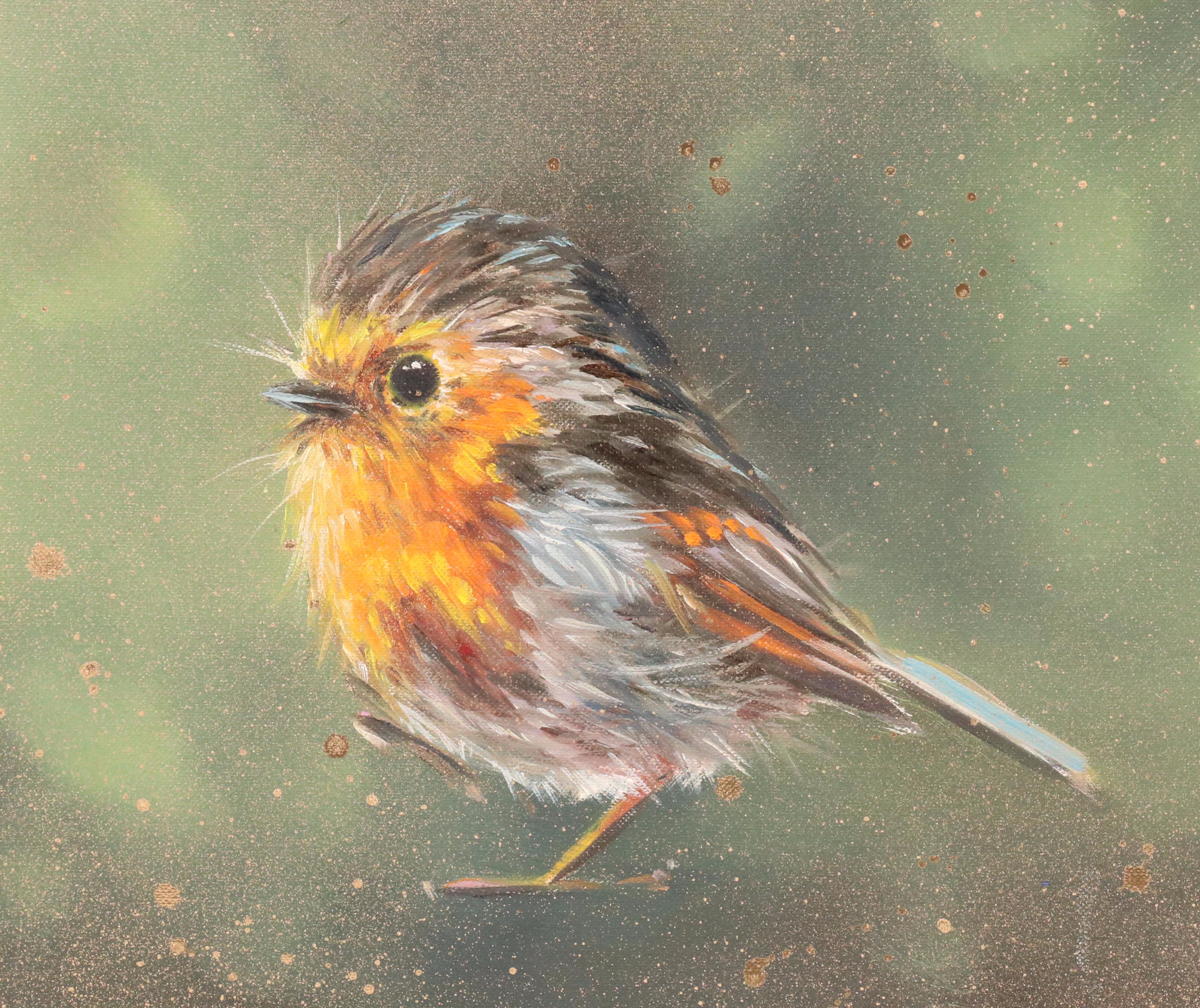 Inga Kovalenko Oil Painting of a Bird, 2025