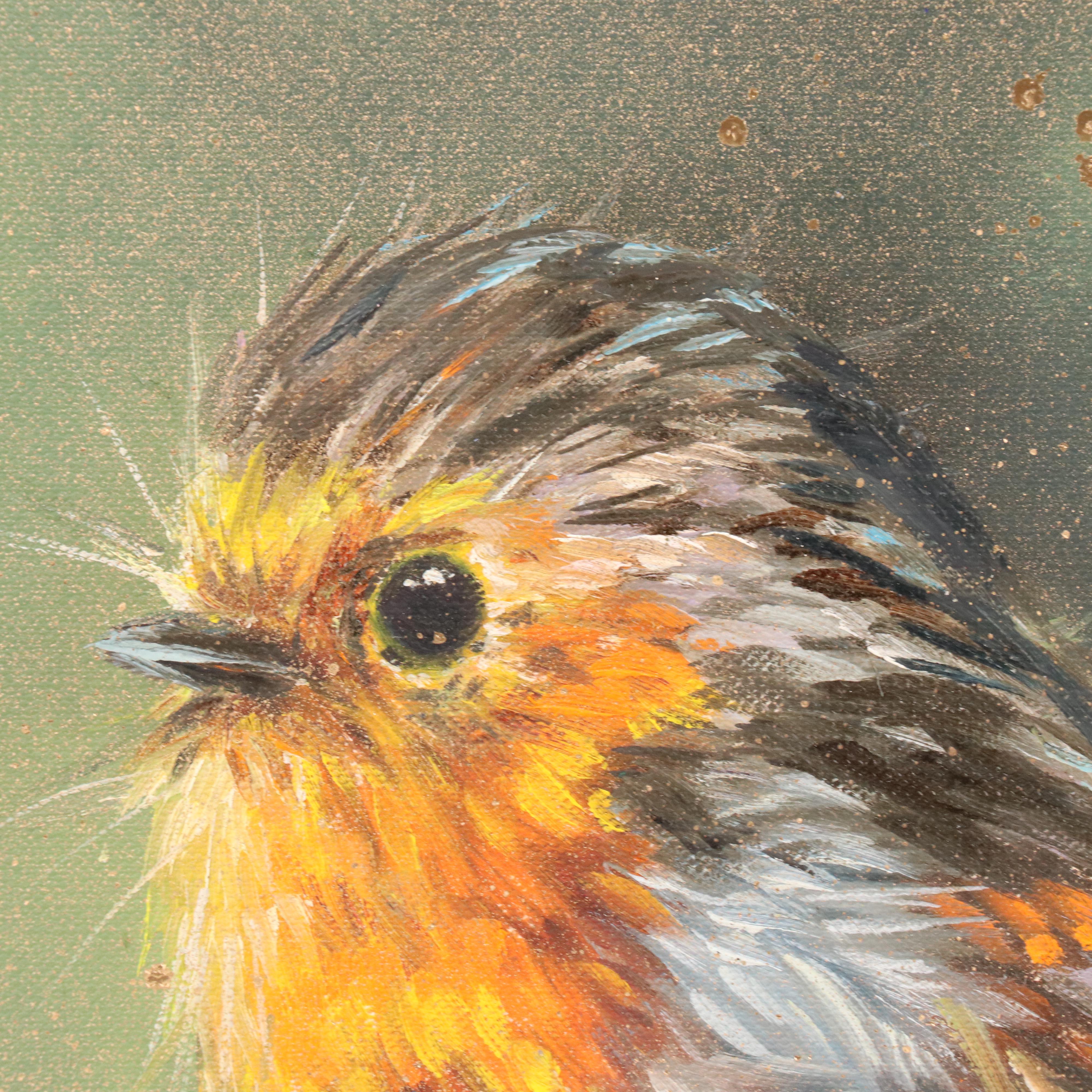 Inga Kovalenko Oil Painting of a Bird, 2025