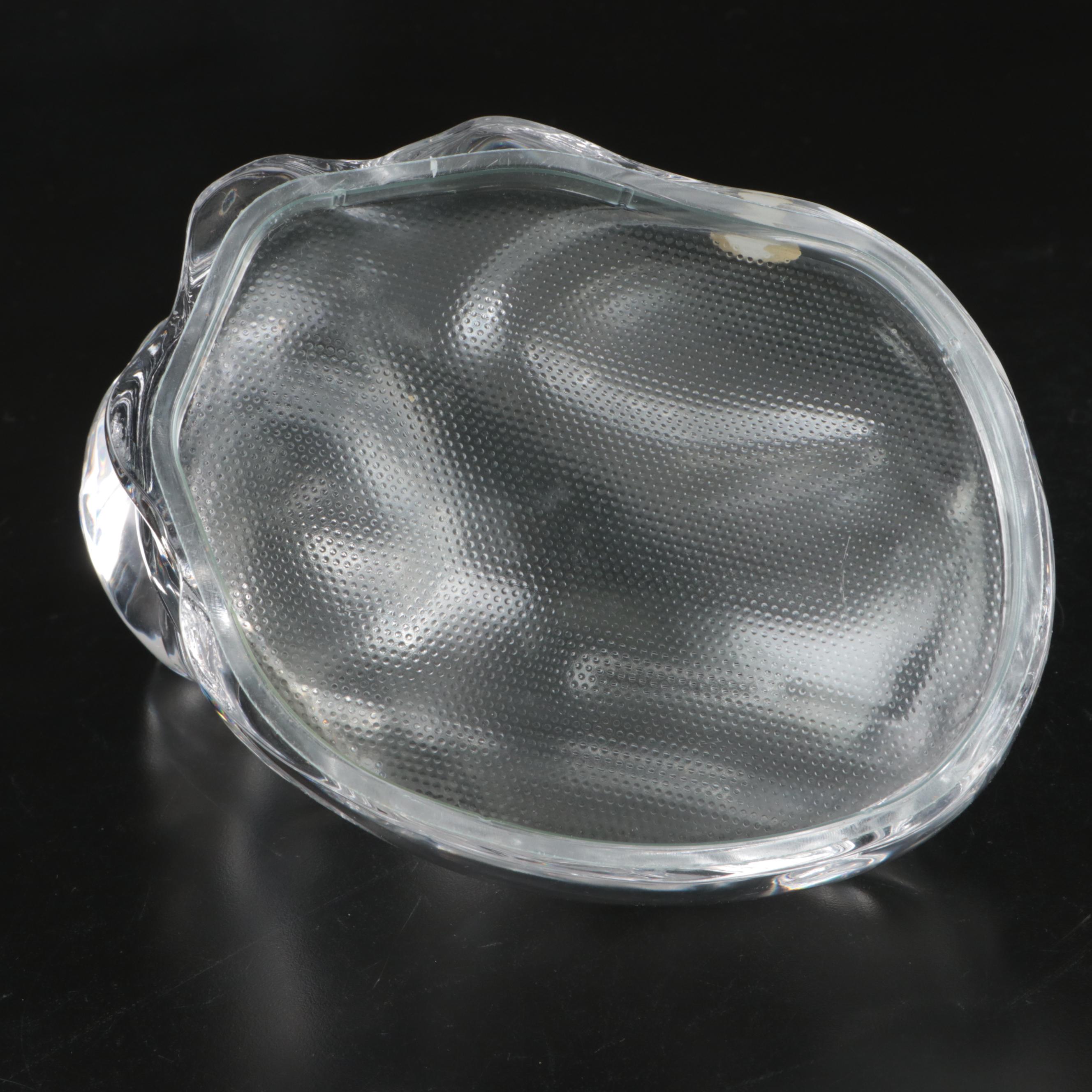 Sunned Adams "Crystal Wedding" Candy Dish and Goofus Glass Vase with Other Bank