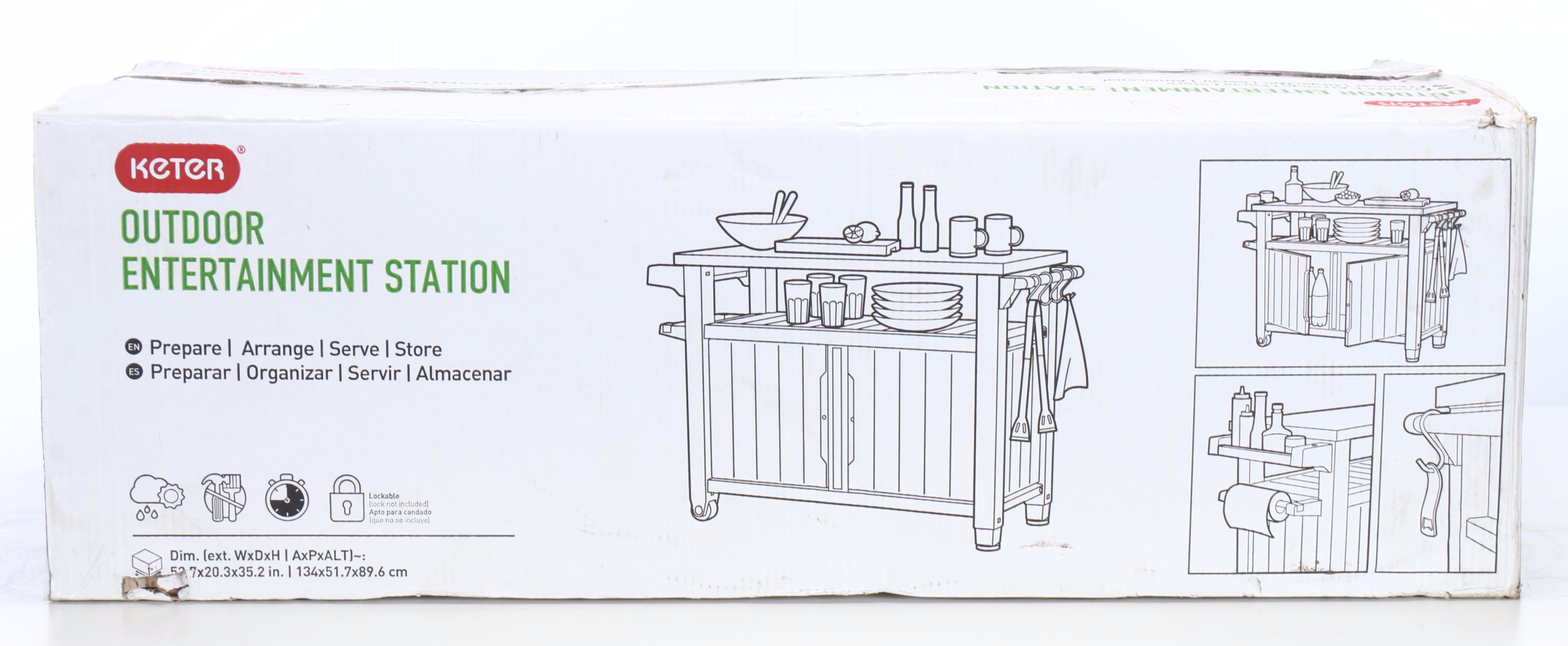 Keter Outdoor Entertainment Station