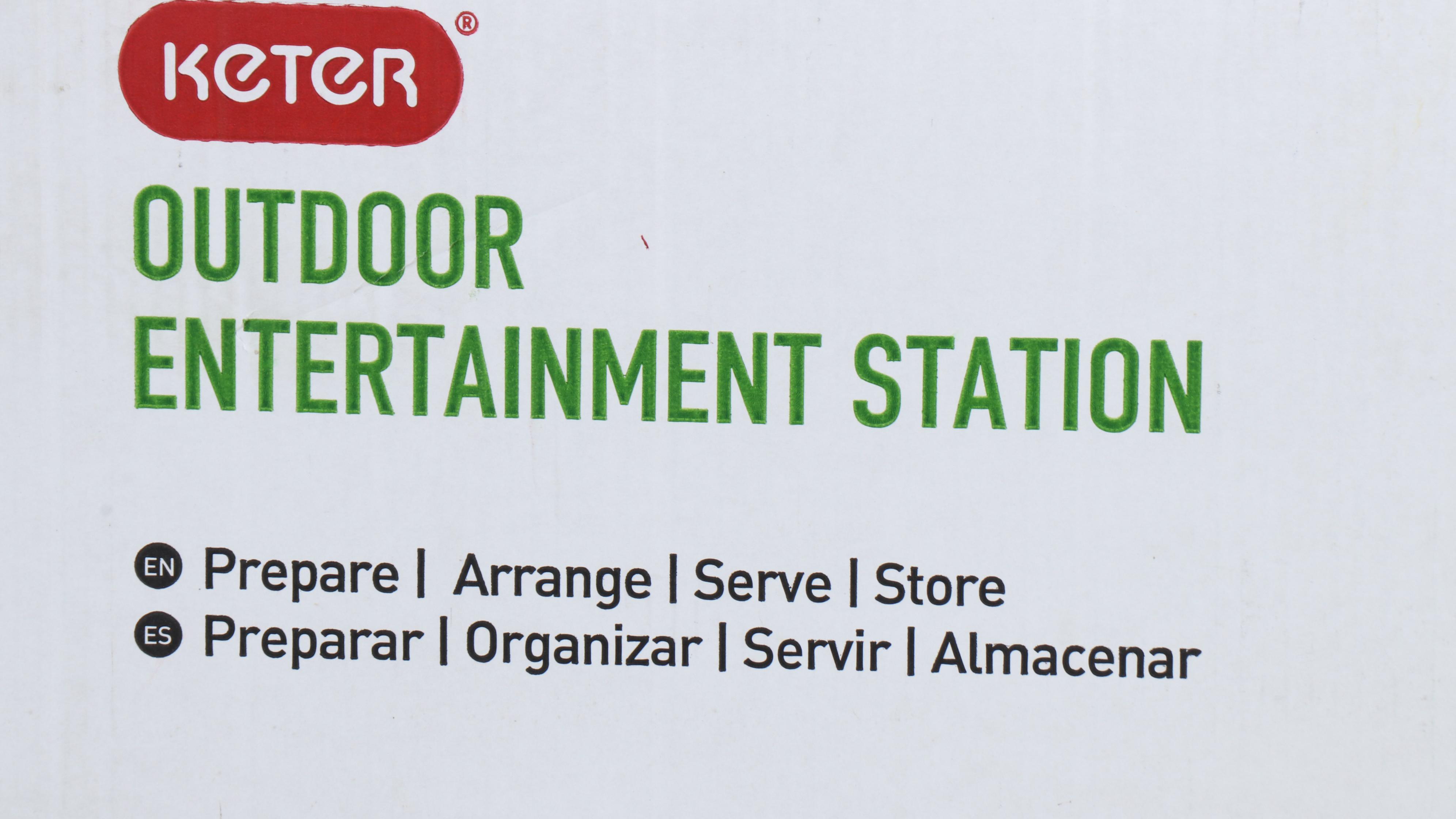 Keter Outdoor Entertainment Station