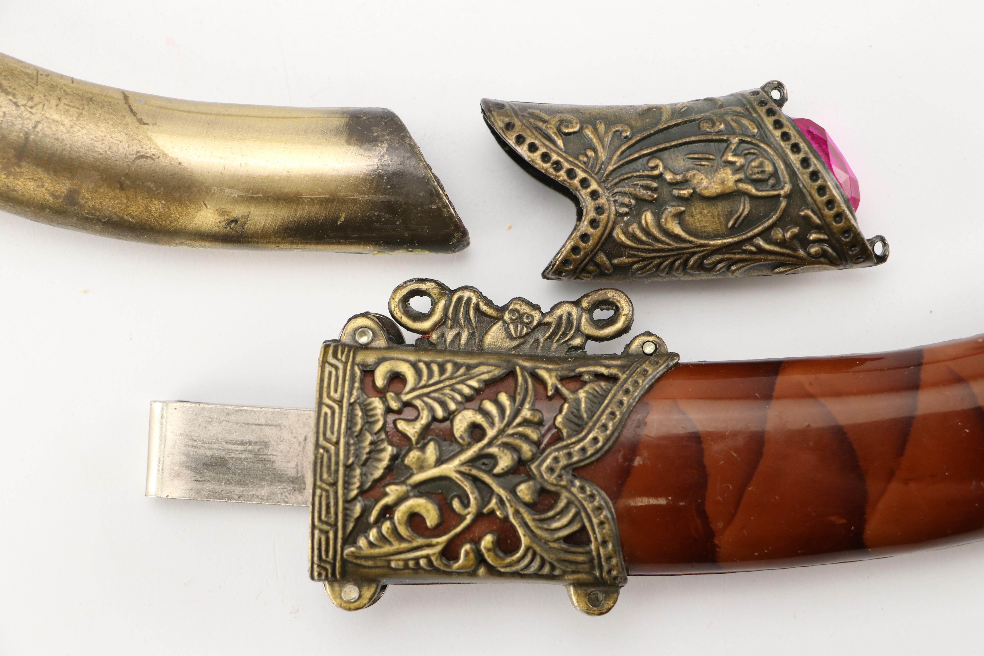 Classical and Asian Inspired Stainless Steel Bladed Knives and Daggers