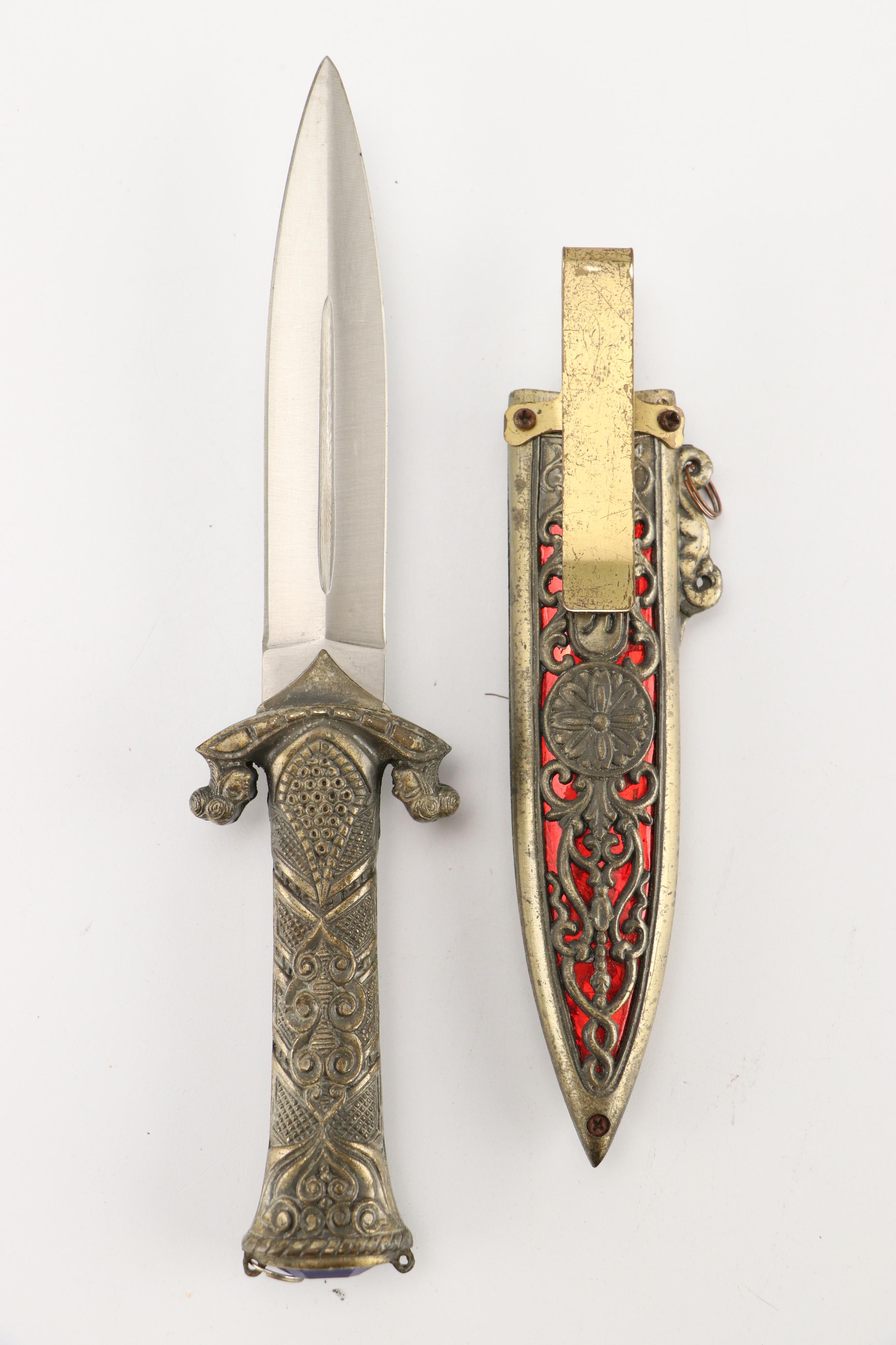 Classical and Asian Inspired Stainless Steel Bladed Knives and Daggers