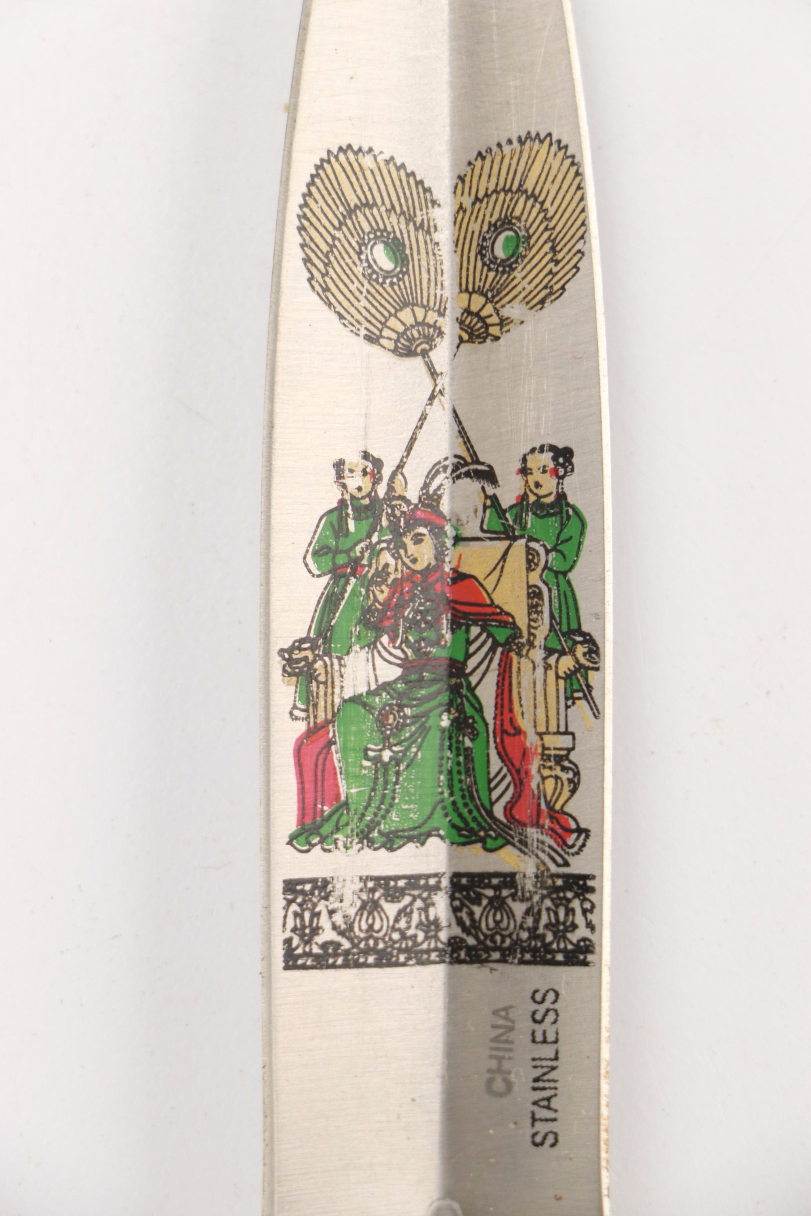 Classical and Asian Inspired Stainless Steel Bladed Knives and Daggers