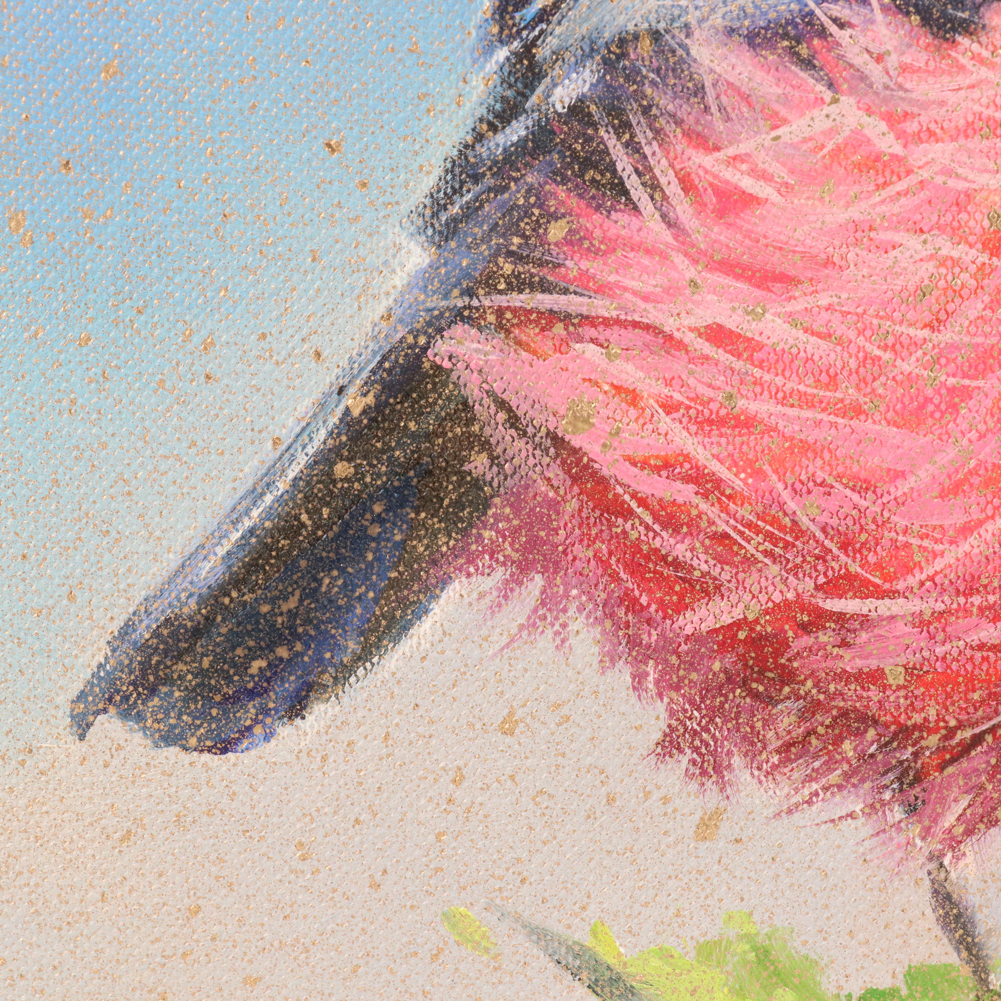 Inga Kovalenko Oil Painting of a Bird, 2025