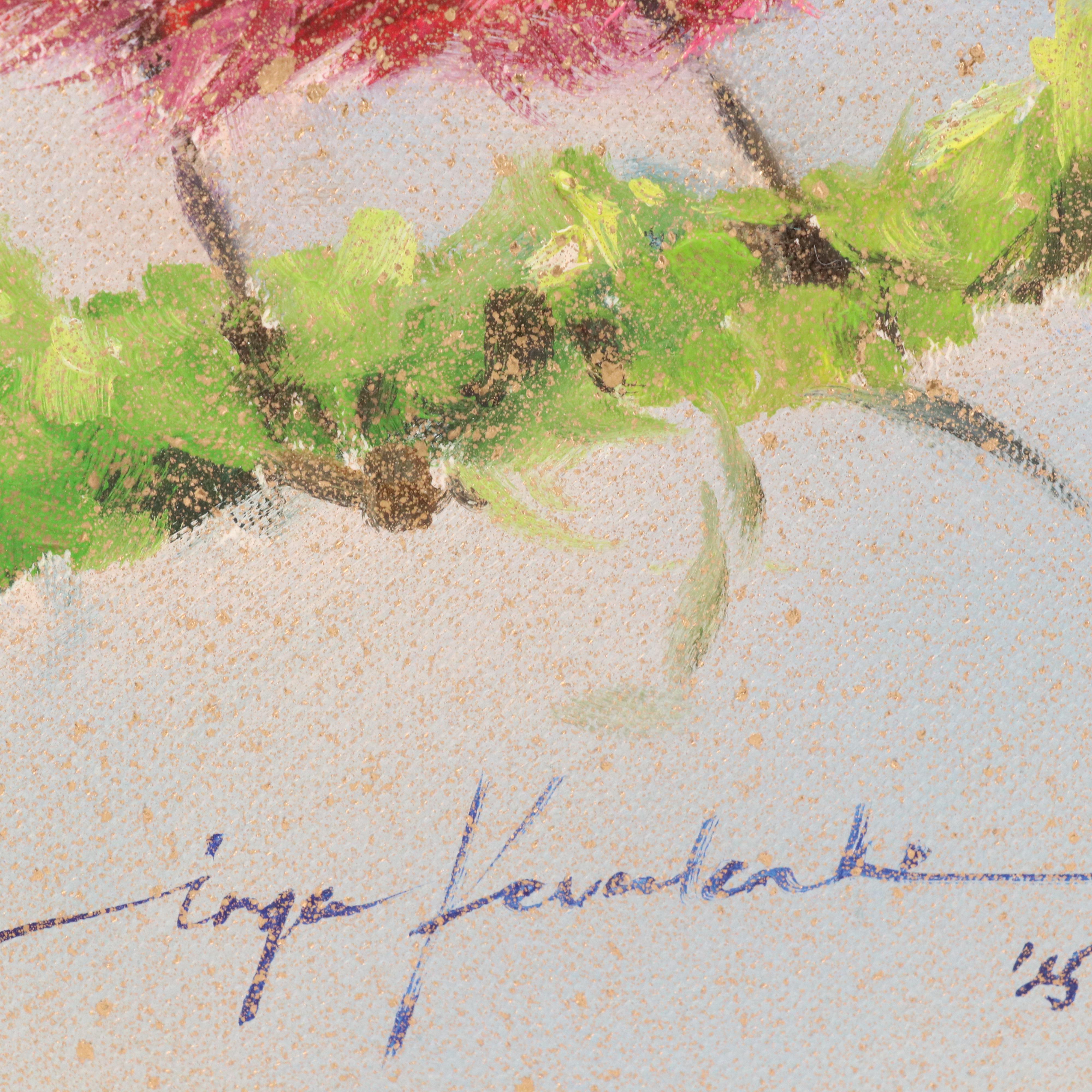 Inga Kovalenko Oil Painting of a Bird, 2025